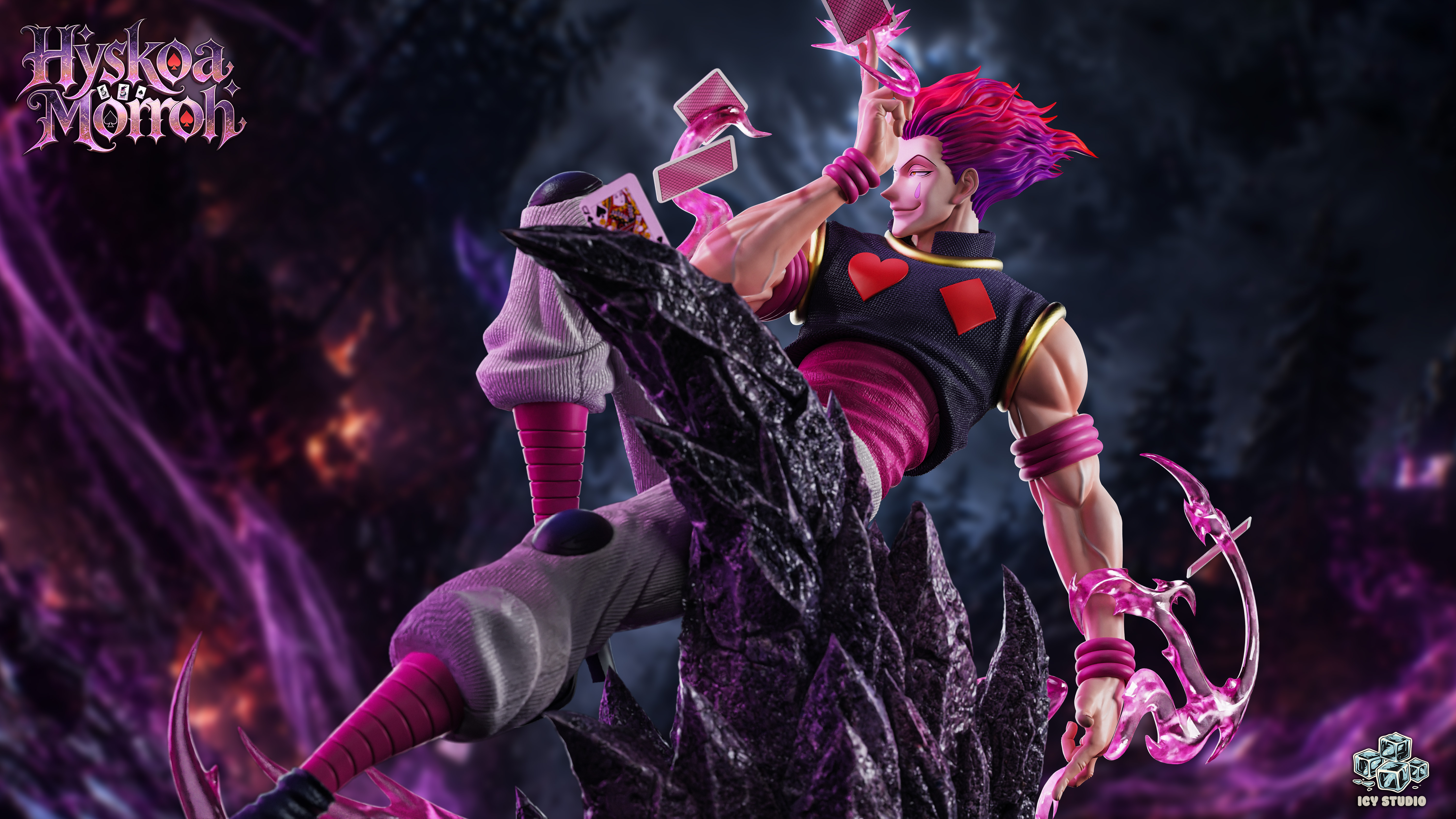 【Pre-sale】1/6 Scale Illumi Zoldyck and Hyskoa-Hunter X Hunter-Icy Studio