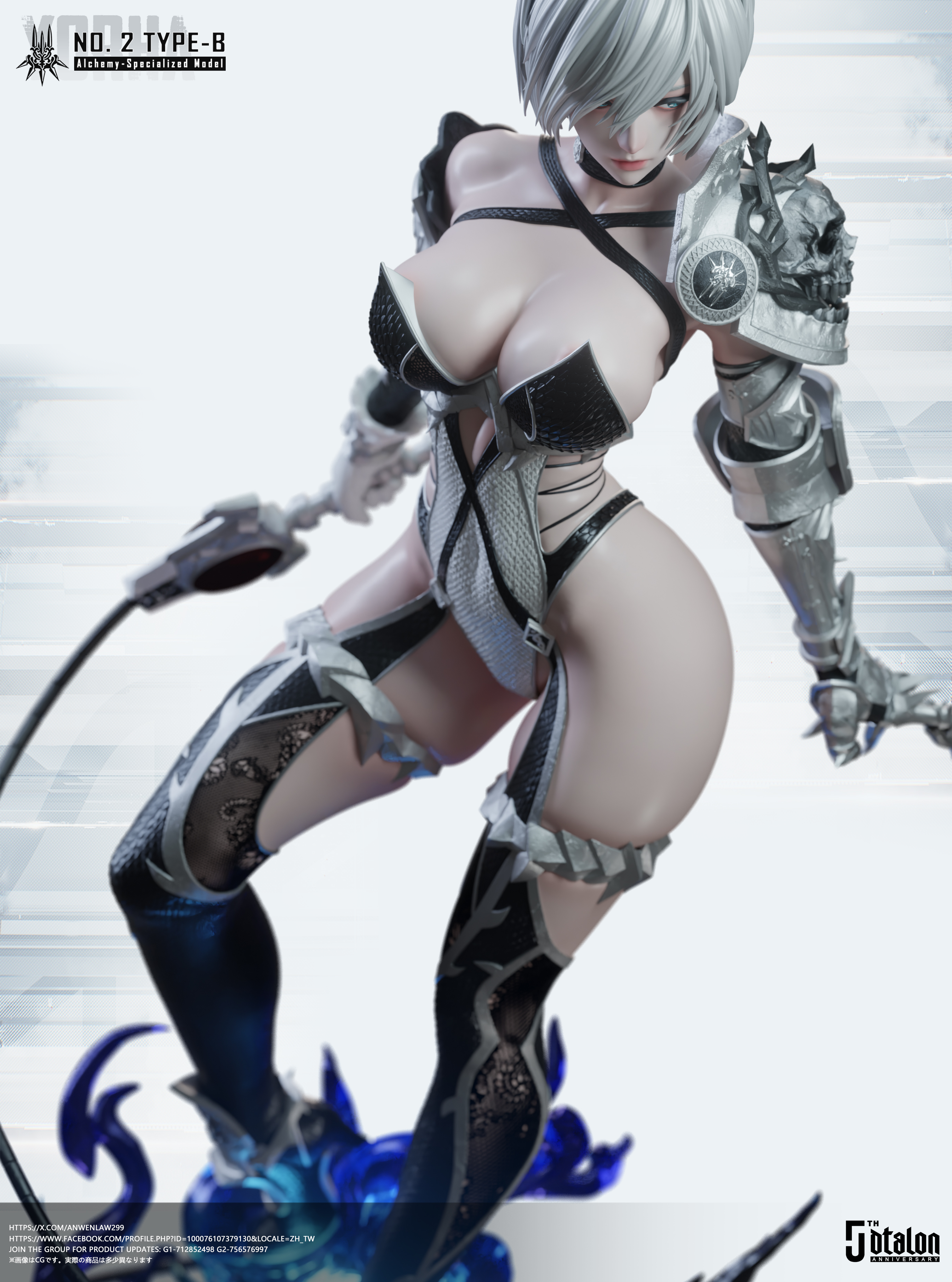 【Pre-sale】1/4 Scale NieR 2B-NieR:Automata-Dtalon Production Studio