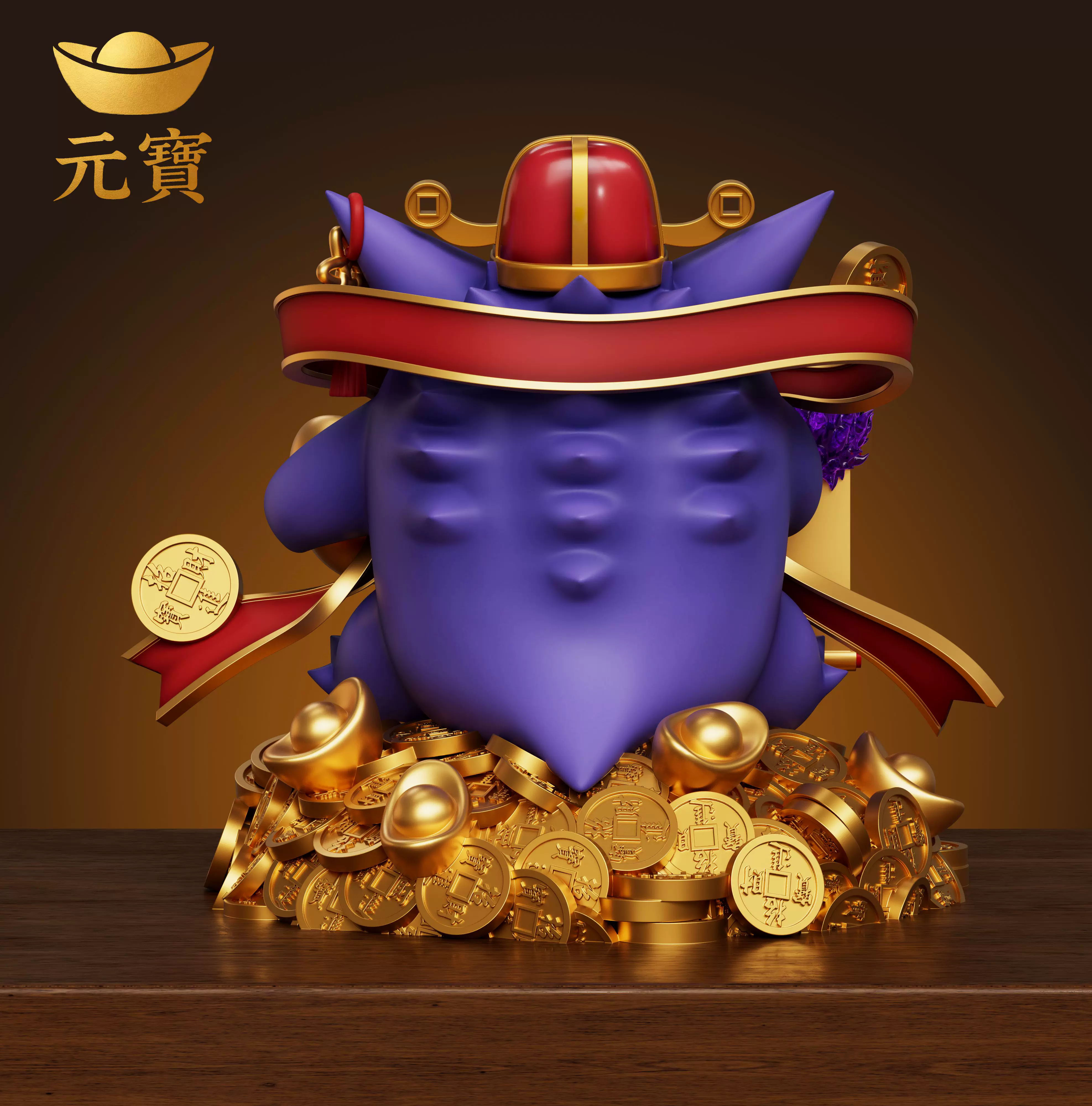 【Pre-sale】Wealth Attraction Gengar-YuanBao Studio