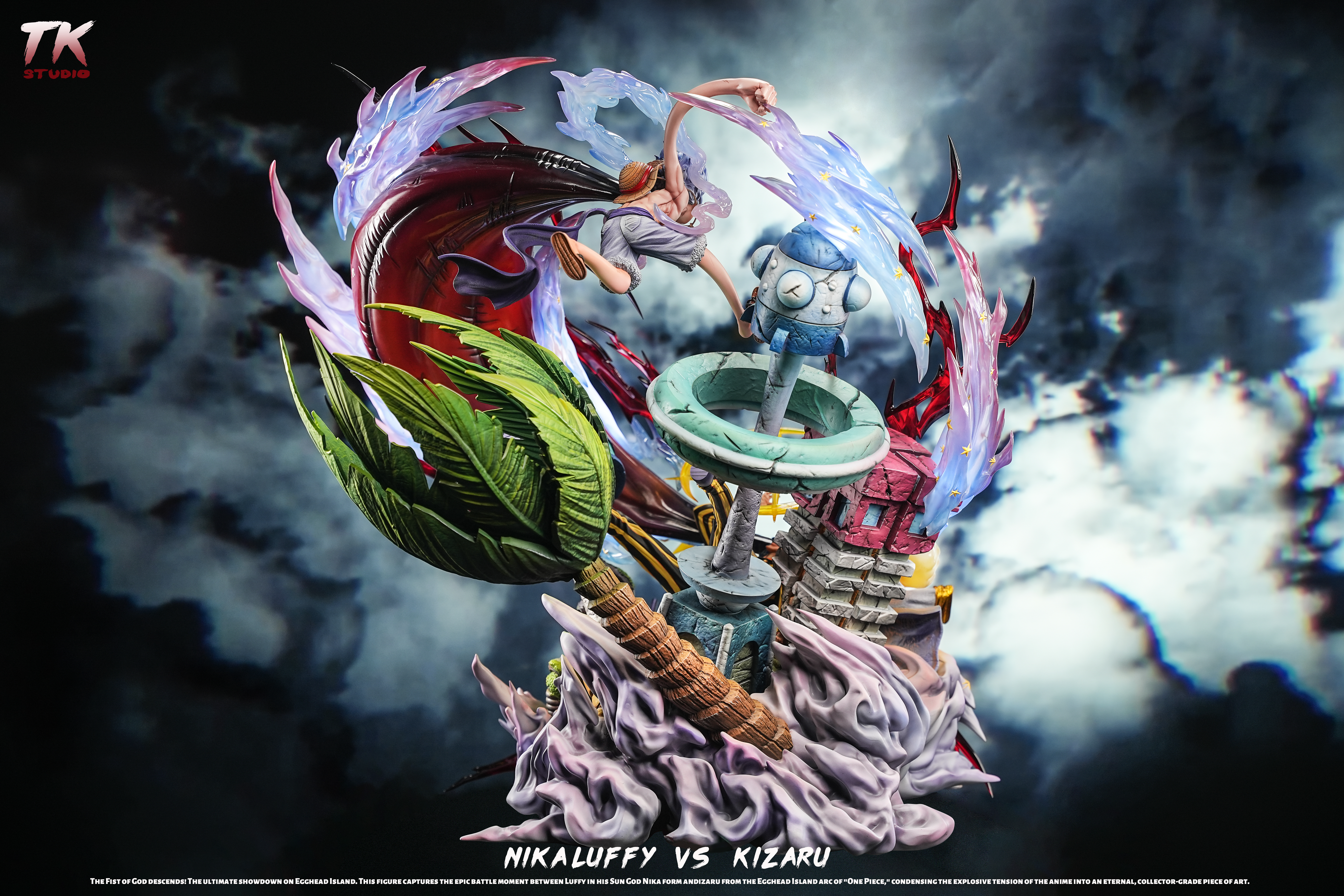 【Pre-sale】Nika Luffy vs Kizaru Borsalino-One Piece-TK Studio