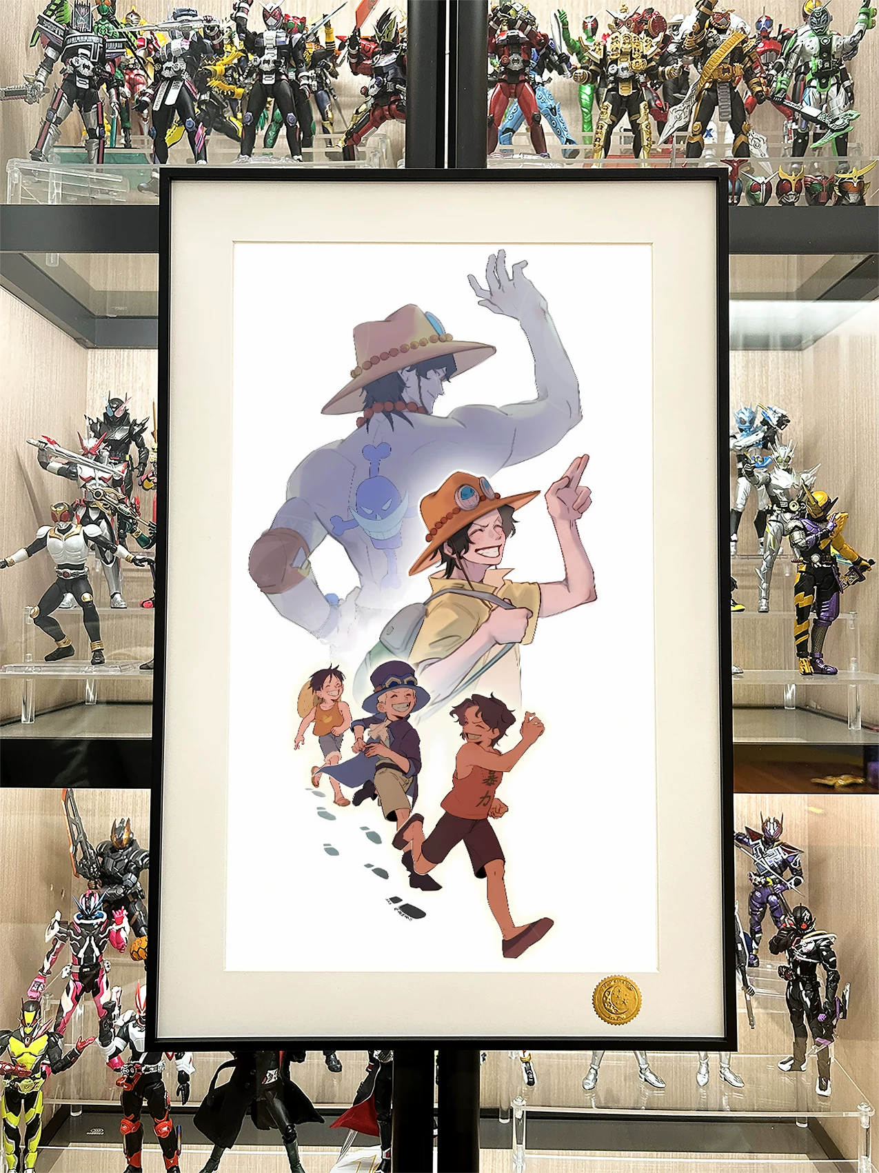 【Pre-sale】Decorative Painting of Goodbye Ace-One Piece-XingKong Studio