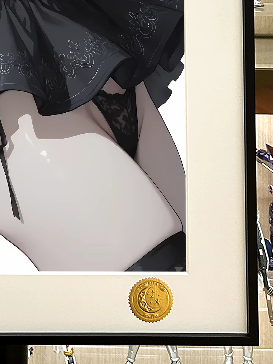 【Pre-sale】Decorative Painting of Black Dress 2B-NieR:Automata-XingKong Studio