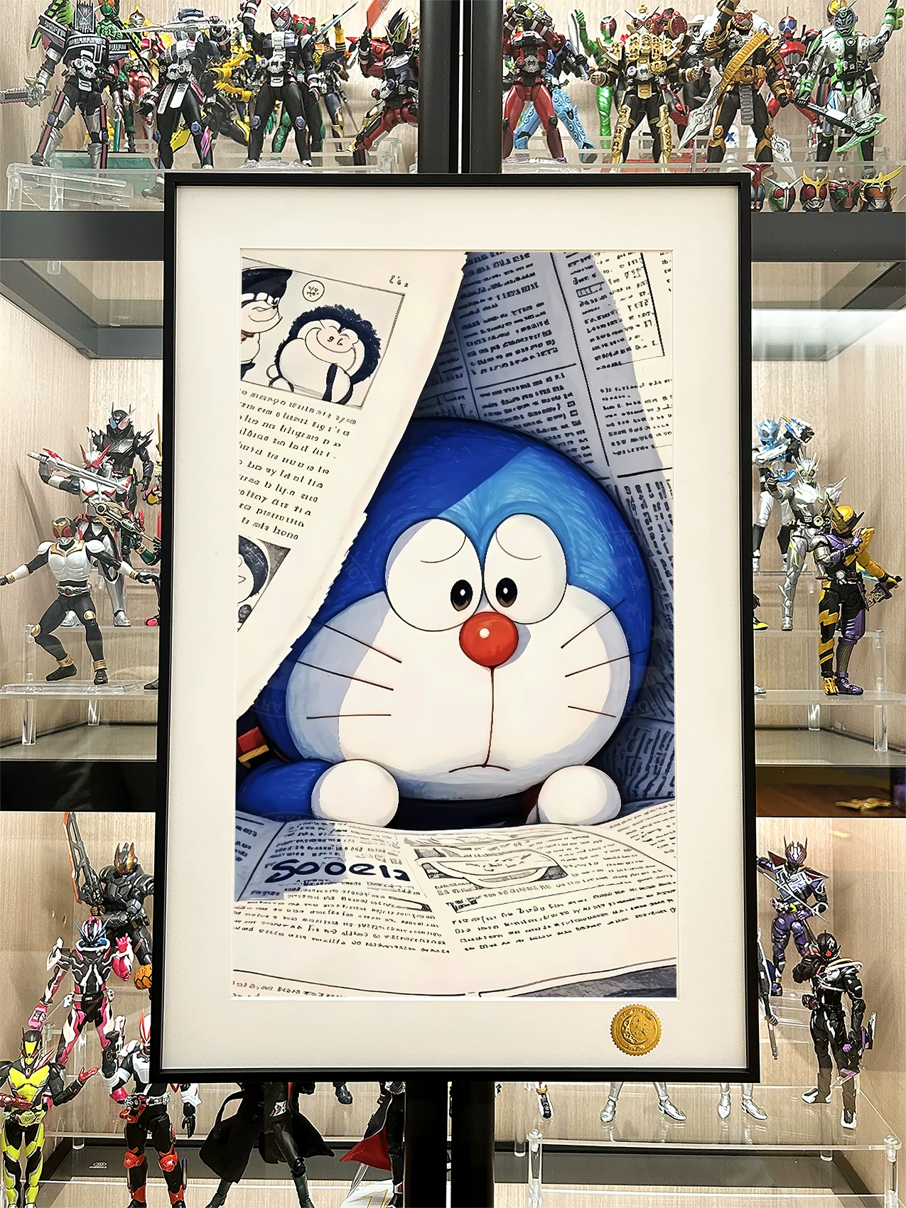 【Pre-sale】Decorative Painting of Newspaper Doraemon-XingKong Studio