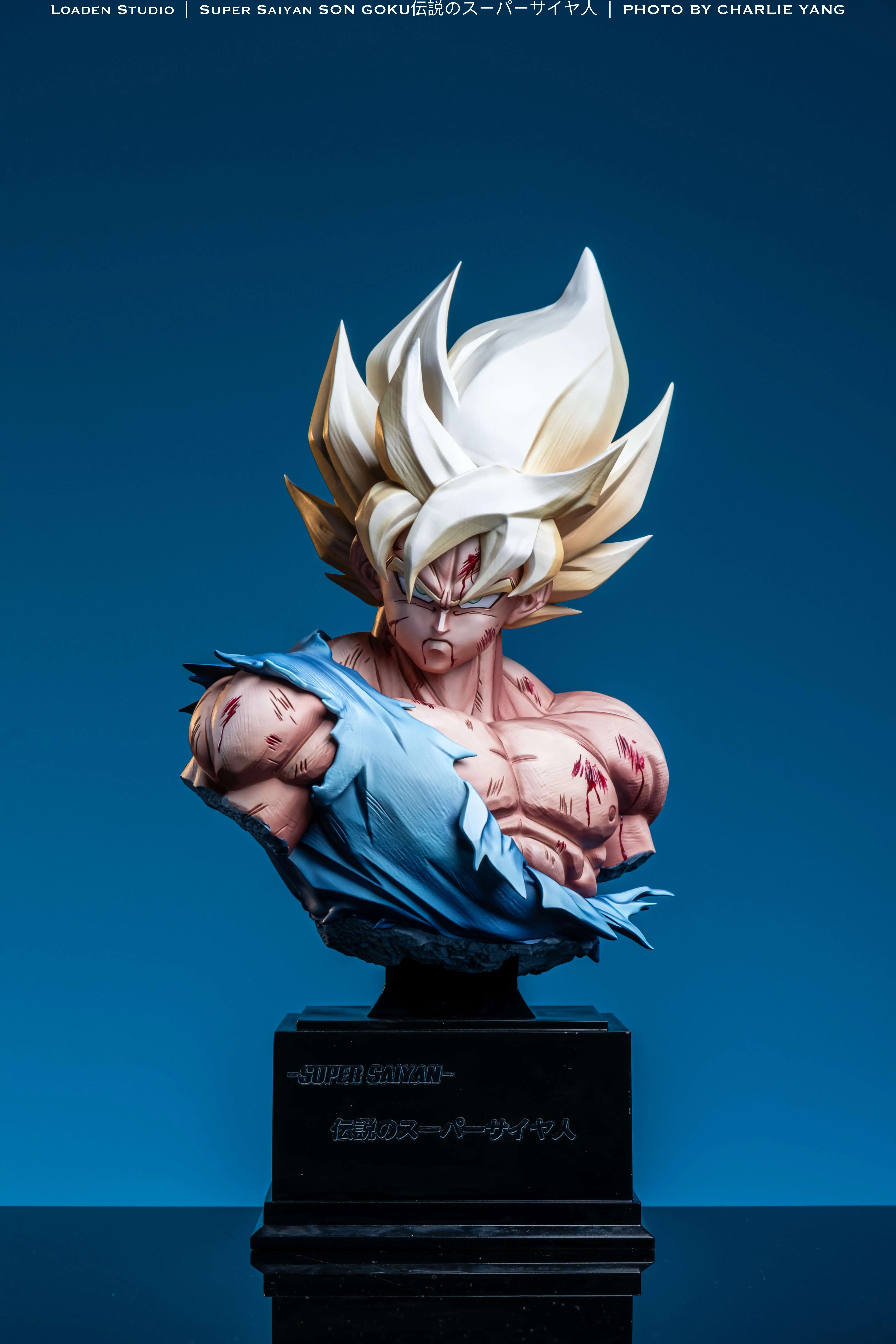 【Pre-sale】1/3 Scale 007 Bust of SS Goku-Dragon Ball-LoaDen Studio