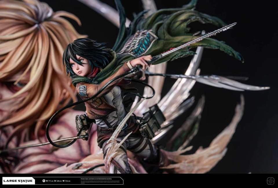 【Pre-sale】Eren Titan and Female Titan with LED-Attack on Titan-Hertz Studio