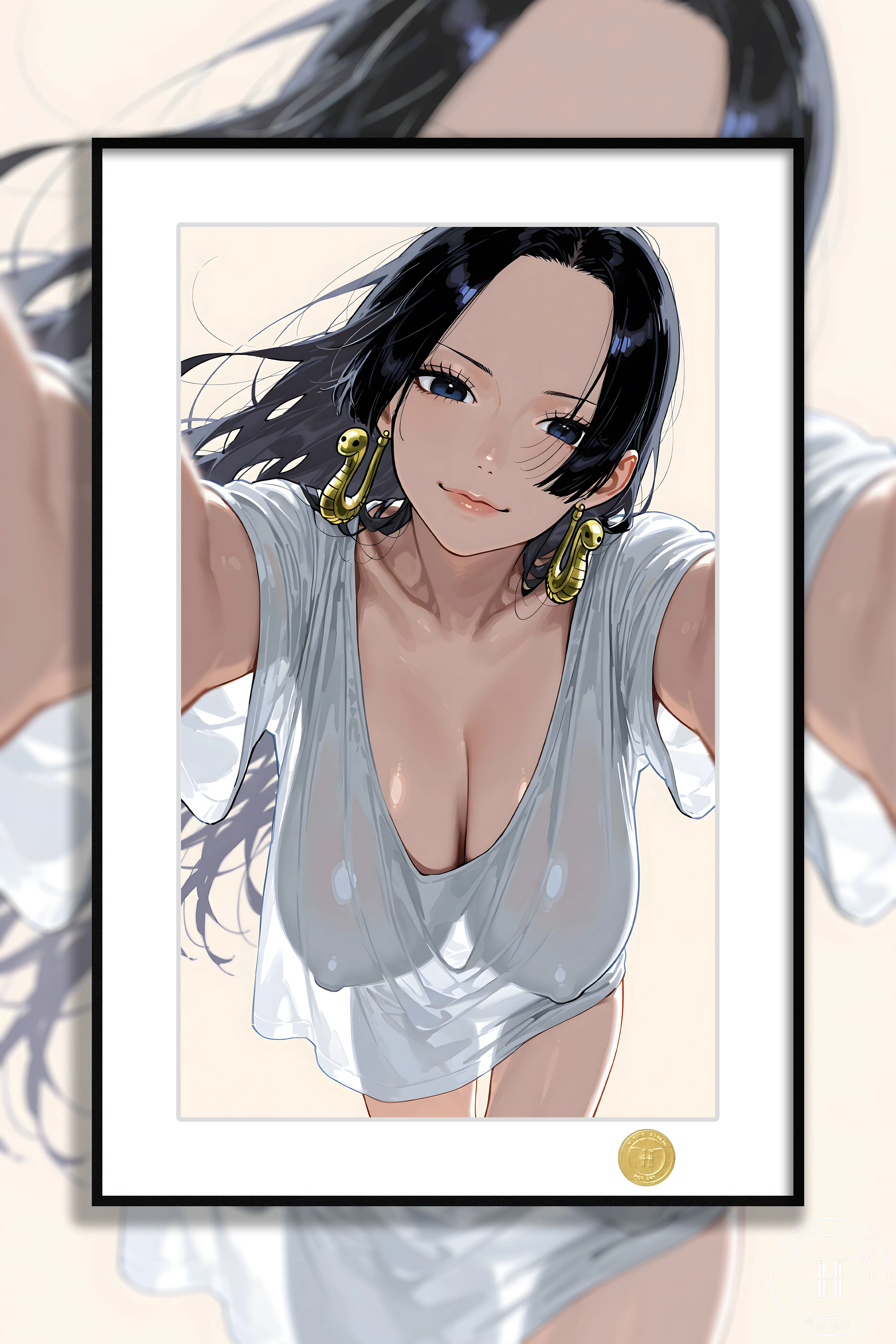 【Pre-sale】Decorative Painting of Boa Hancock-One Piece-H2 Studio