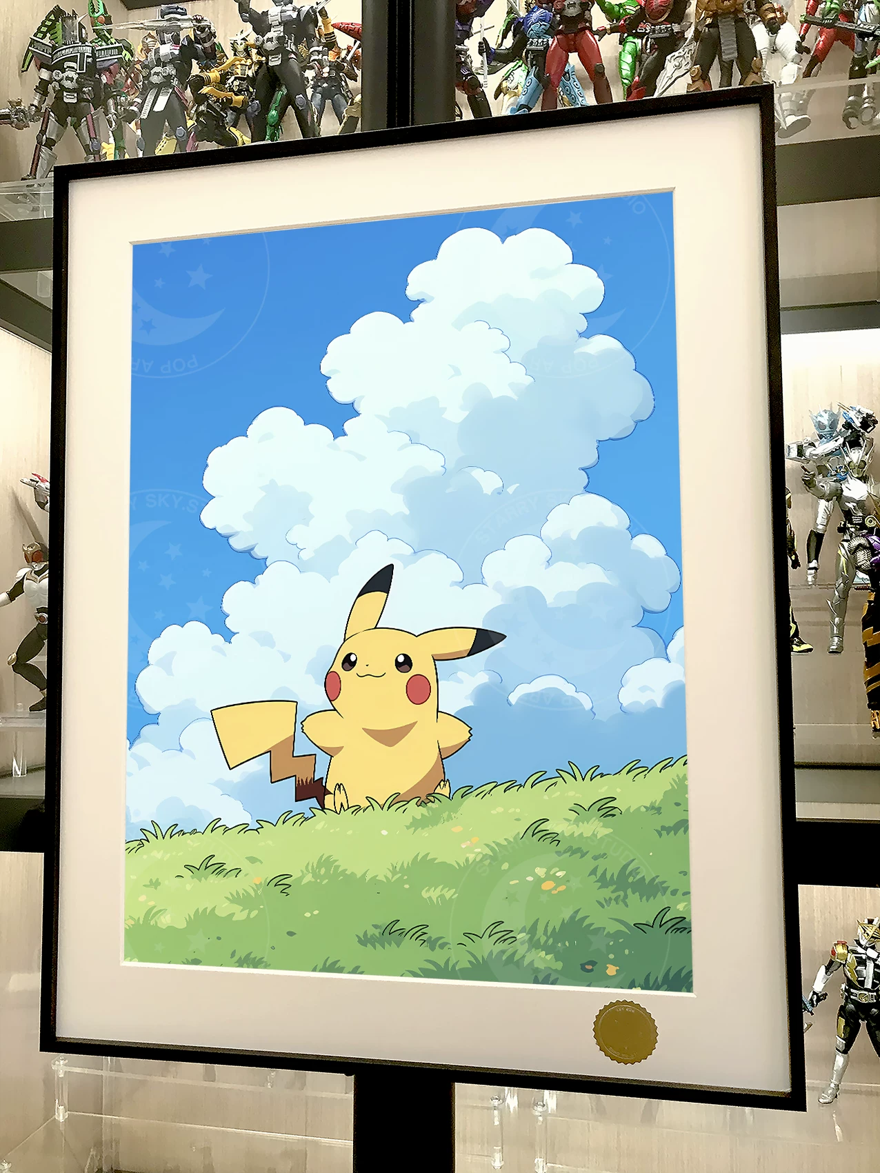【Pre-sale】Decorative Painting of Grass Pikachu-Pokemon-XingKong Studio