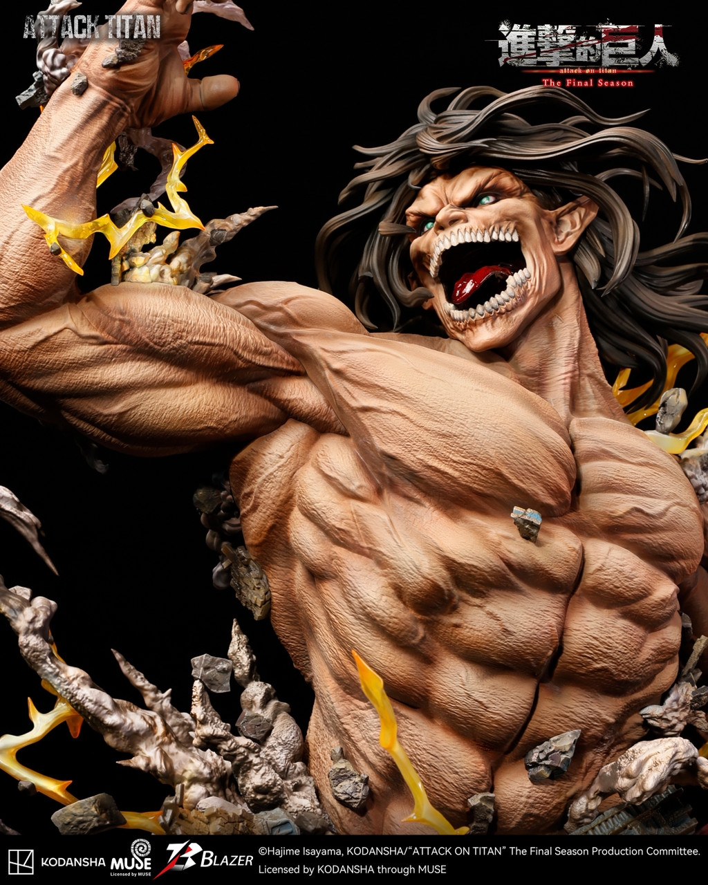 【Pre-sale】Bust of Eren Titan-Attack on Titan-Blazer Studio