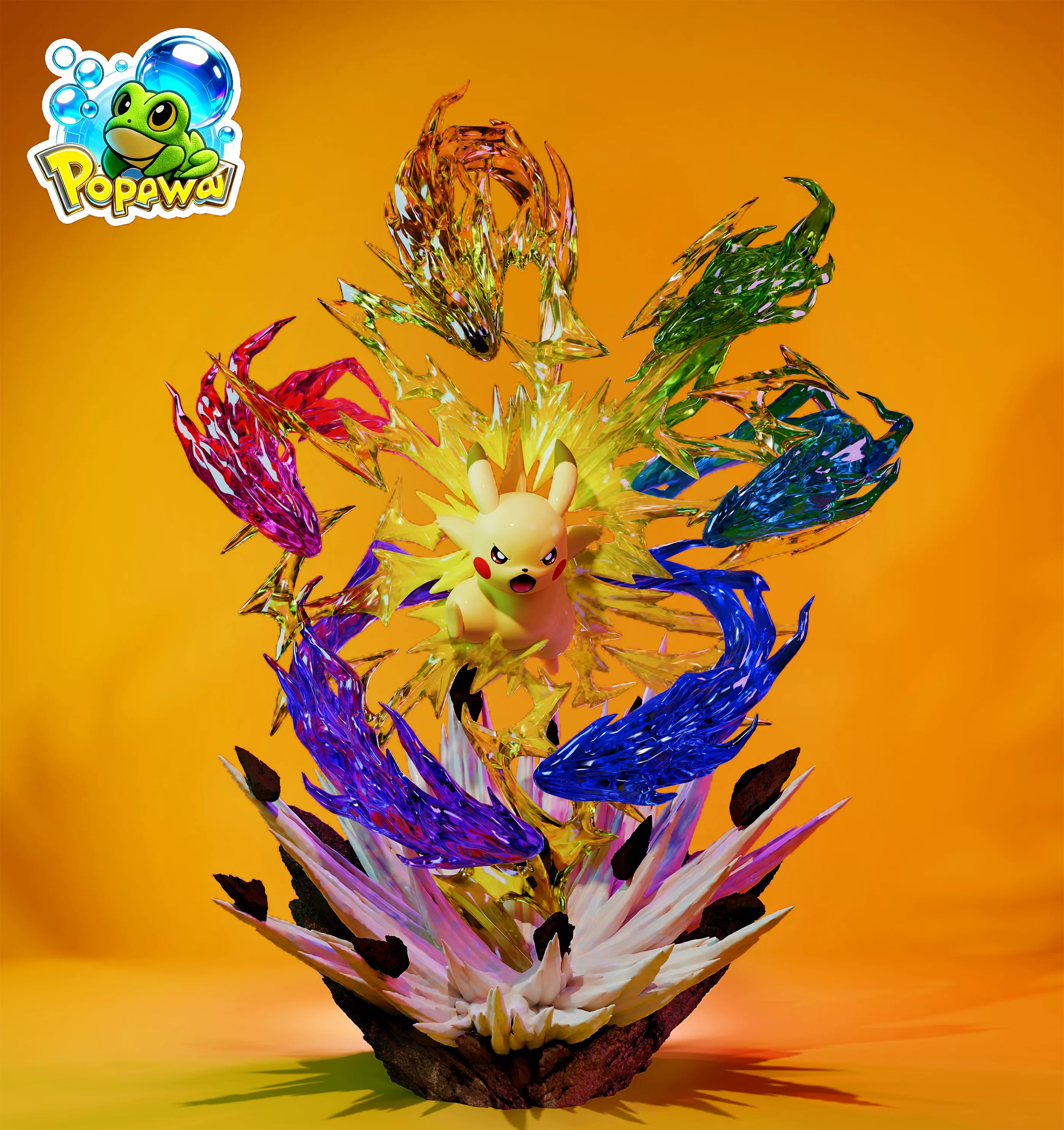 【Pre-sale】1/20 Scale Pikachu-Pokemon-Popowa Studio