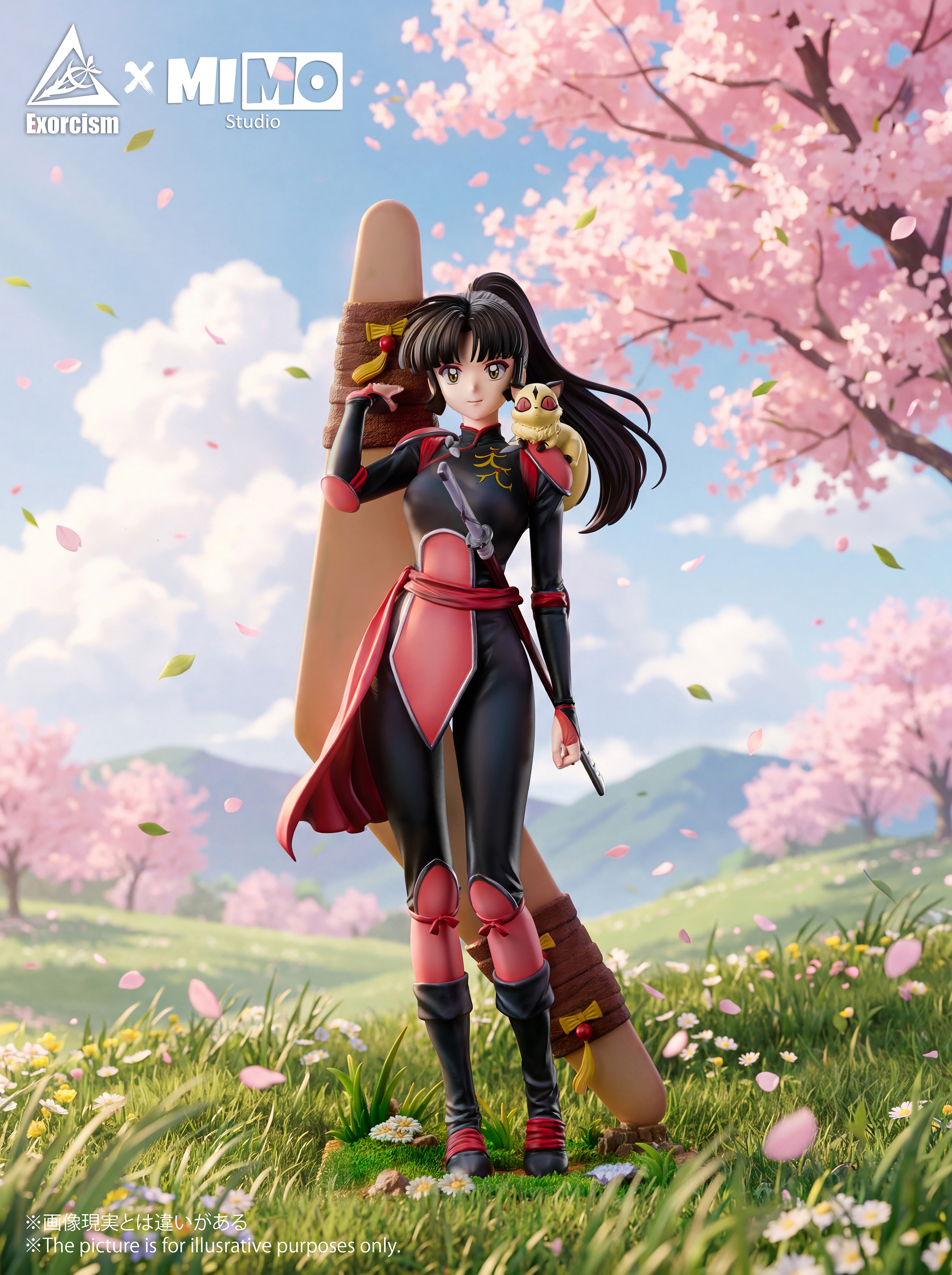 【Pre-sale】1/6 Scale Sango-InuYasha-Exorcism × Mimo Studio