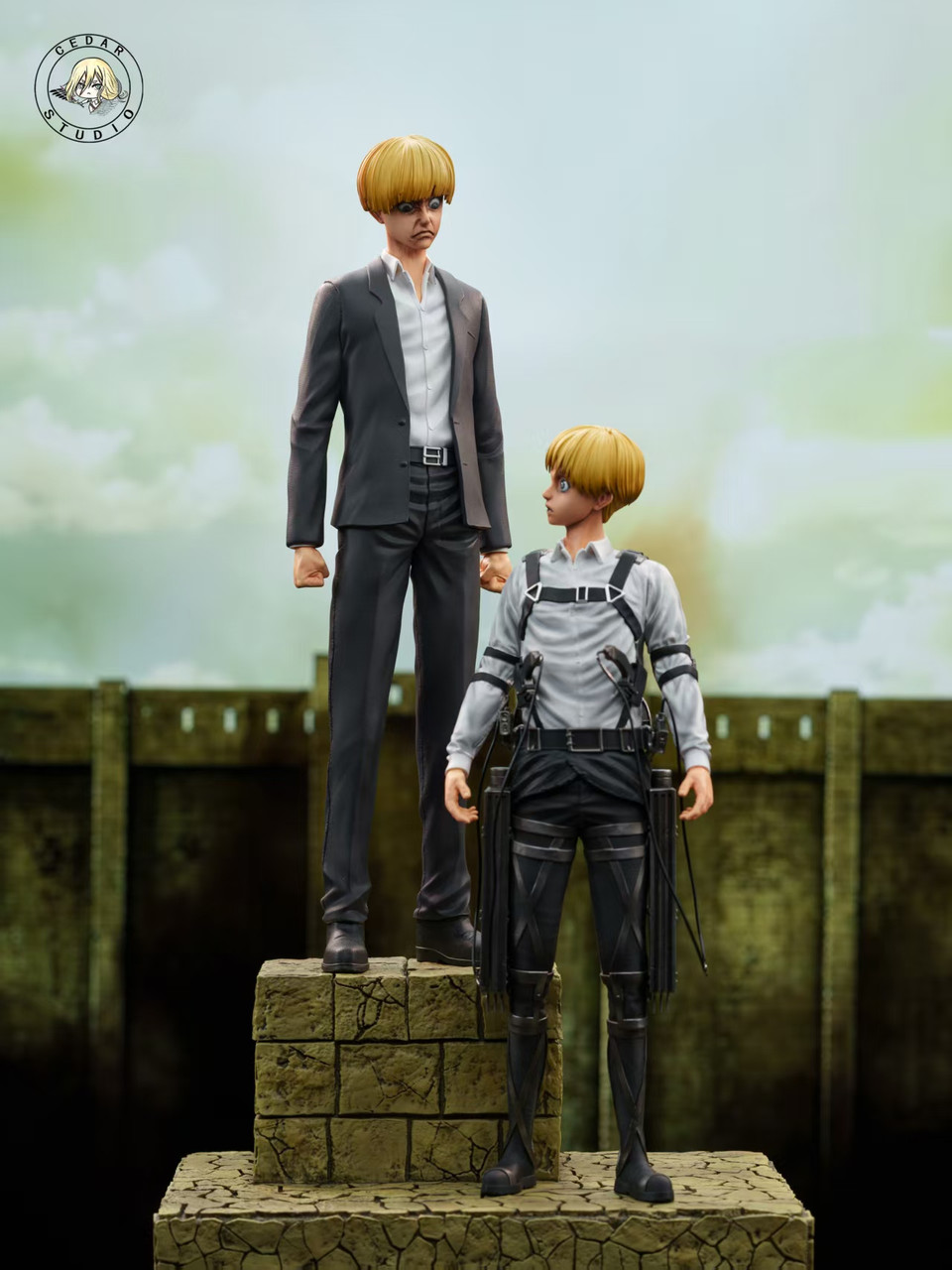 【Pre-sale】Yelena and Armin-Attack on Titan-Cedar Studio