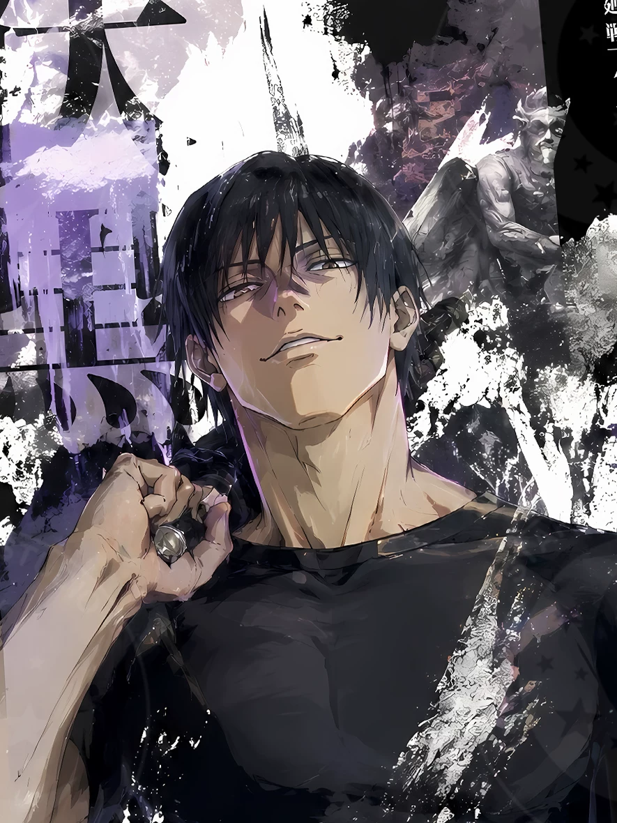 【Pre-sale】Decorative Painting of Graffiti Fushiguro Toji-Jujutsu Kaisen-XingKong Studio