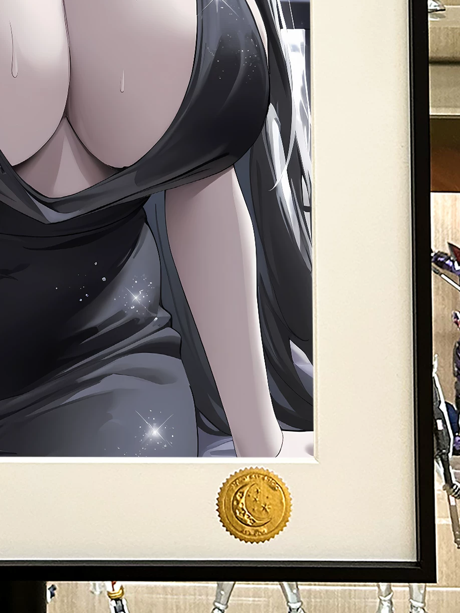 【Pre-sale】Decorative Painting of Black Dress Tsukatsuki Rio-Blue Archive-XingKong Studio
