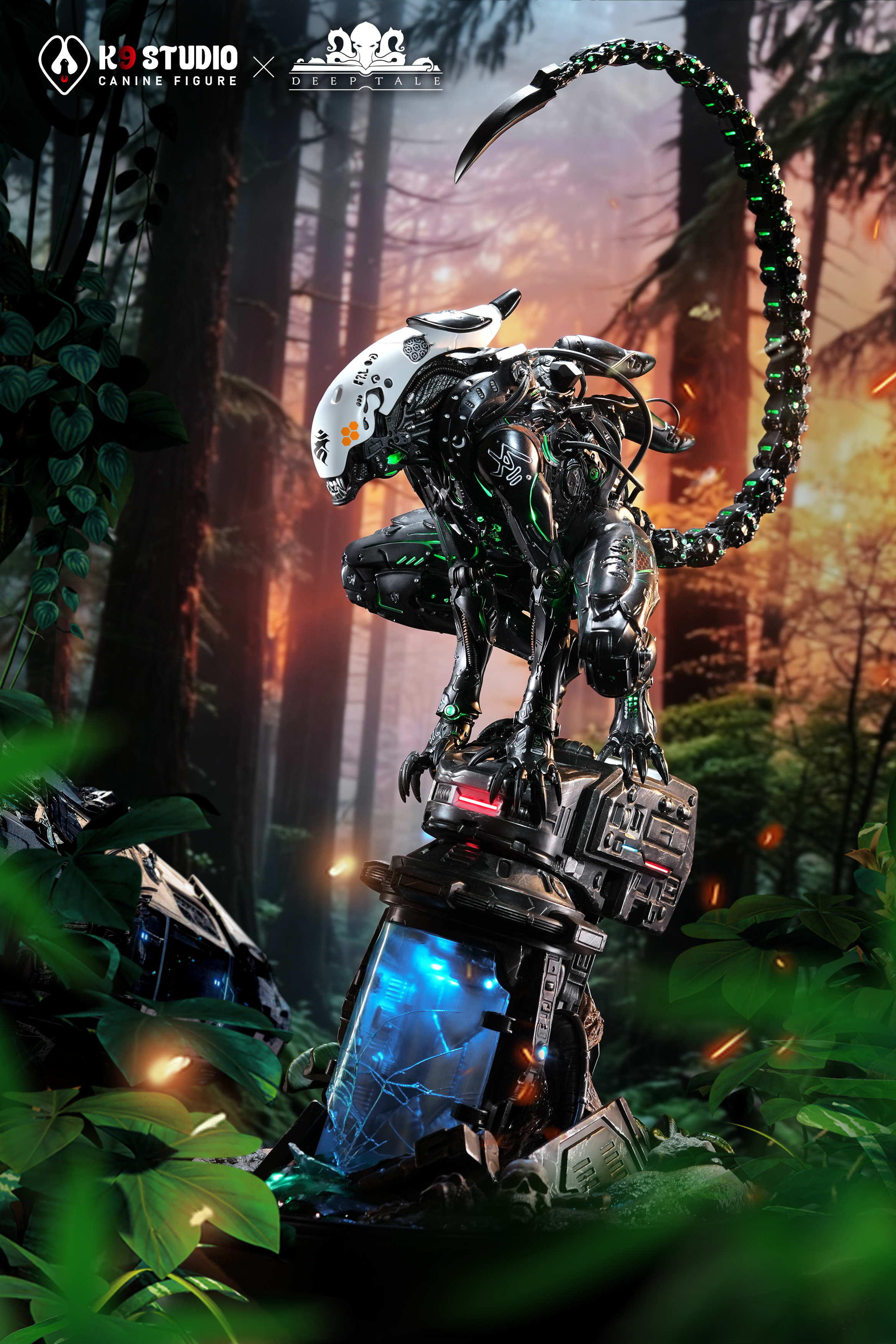 【Pre-sale】Mechanical Alien with LED-K9 Studio×Deep Tale Studio