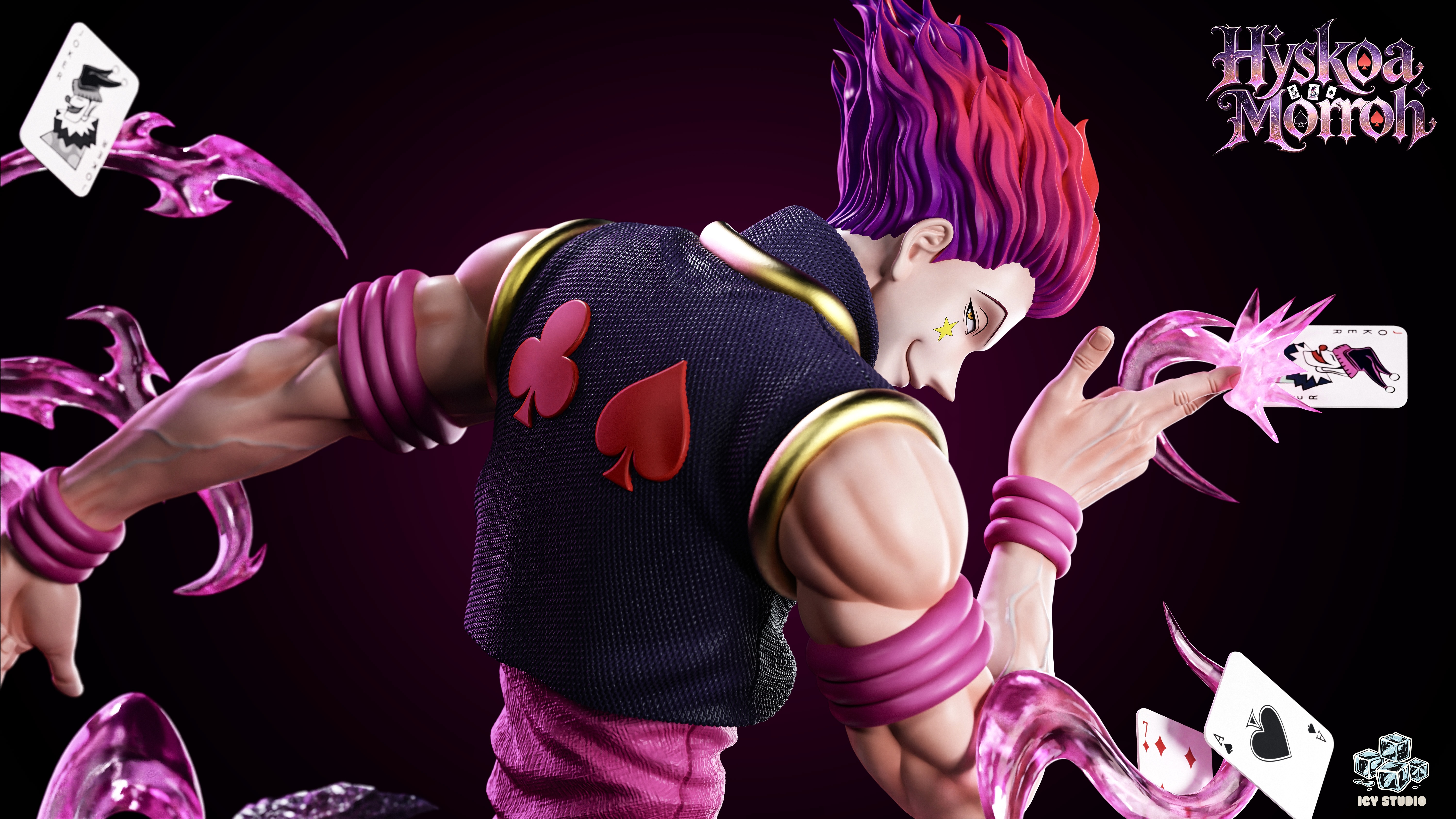 【Pre-sale】1/6 Scale Illumi Zoldyck and Hyskoa-Hunter X Hunter-Icy Studio