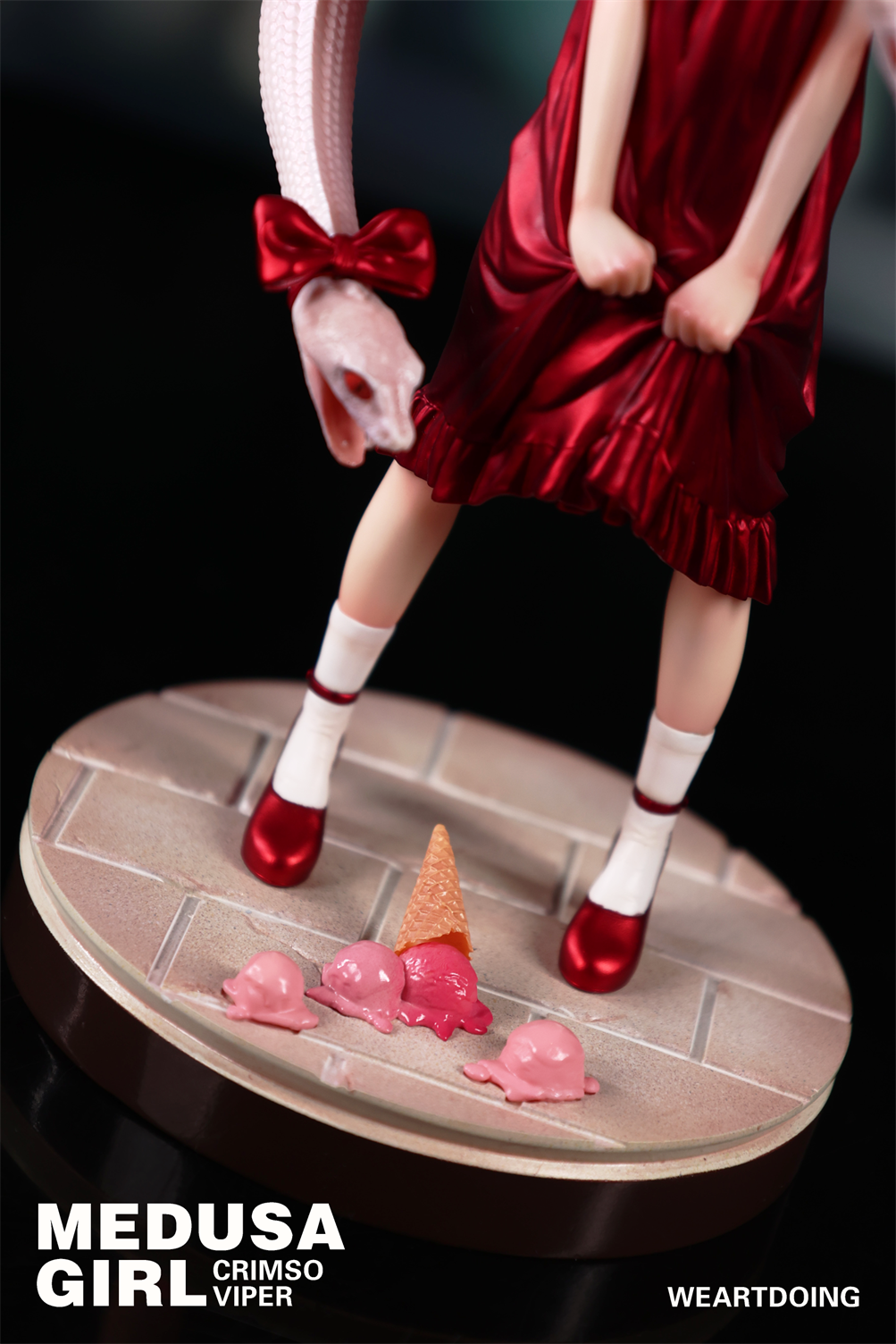 【Pre-sale】Medusa Girl-Green Viper and Crimson Viper-WeArtDoing Studio