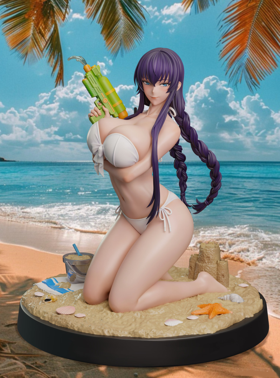 【Pre-sale】1/7 Scale Swimming Suit Busujima Saeko-HIGHSCHOOL OF THE DEAD-ZiYe Studio