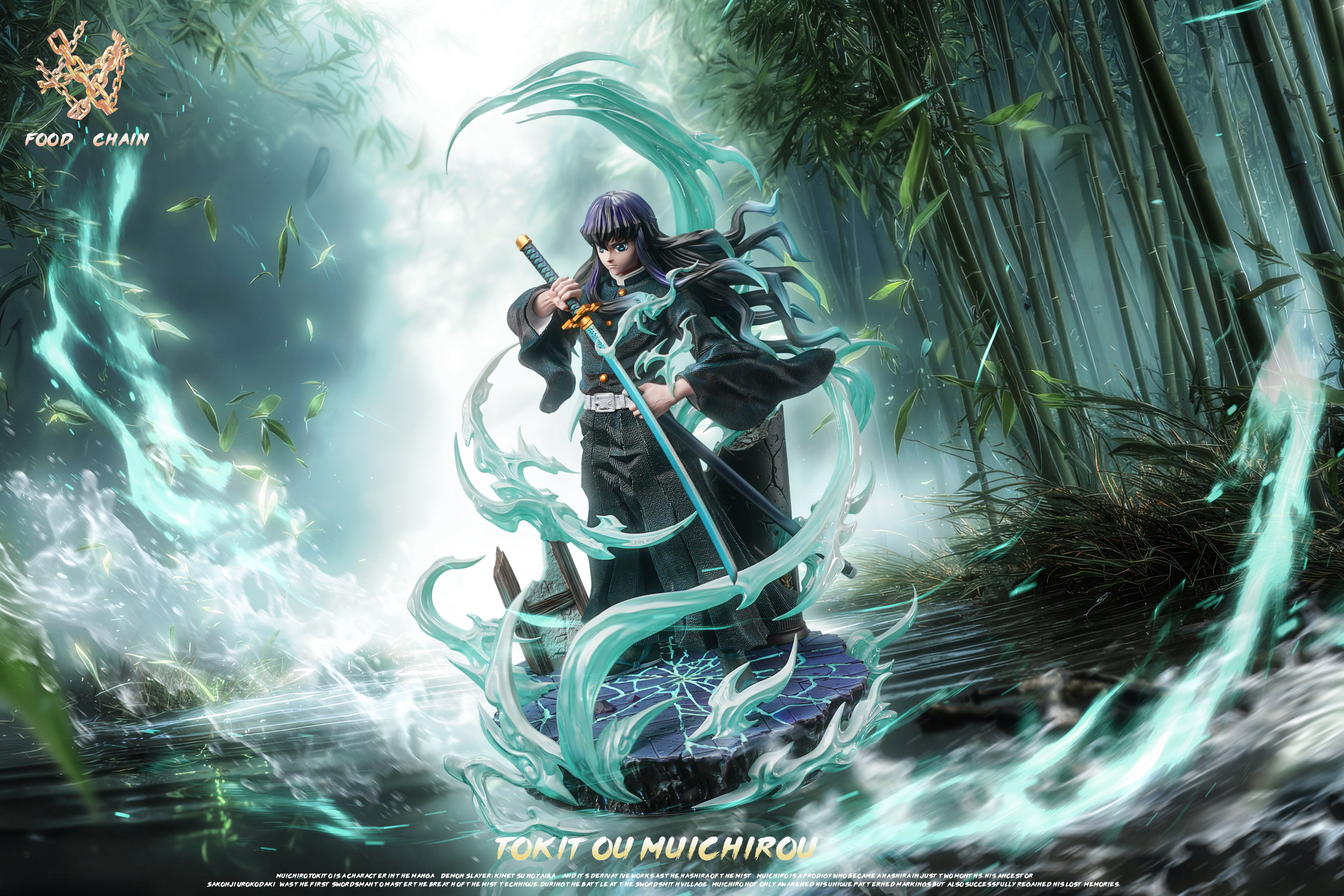 【Pre-sale】1/6 Scale Tokitou Muichirou-Demon Slayer-Food Chain Studio
