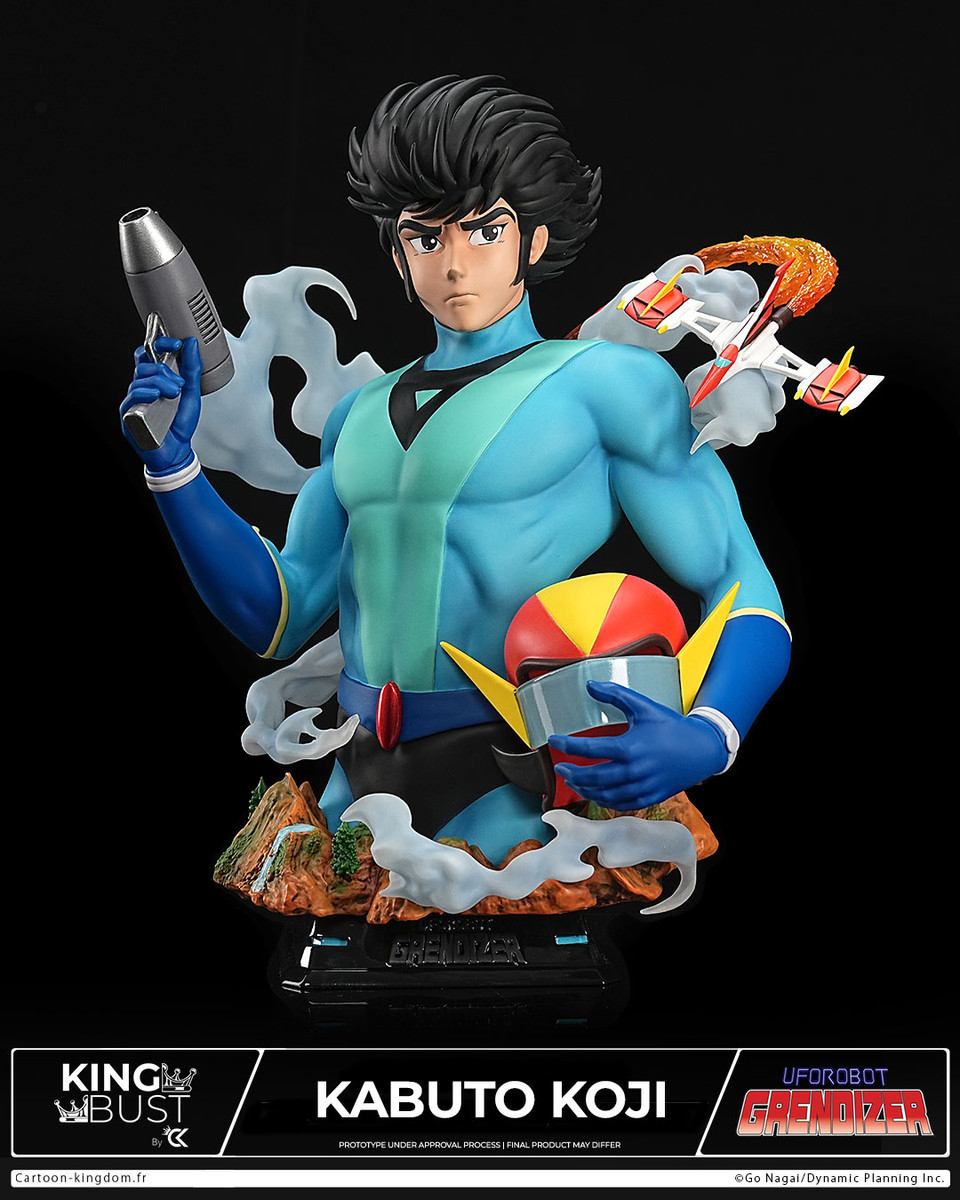 【Pre-sale】1/4 Scale Bust of Kabuto Koji-Mazinger Z‌-Cartoon Kingdom Studio