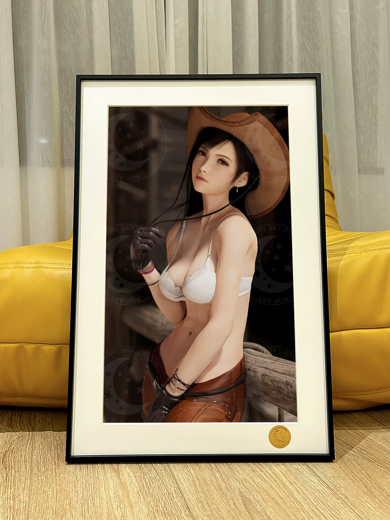 【Pre-sale】Decorative Painting of New Jeans Tifa-Final Fantasy-XingKong Studio