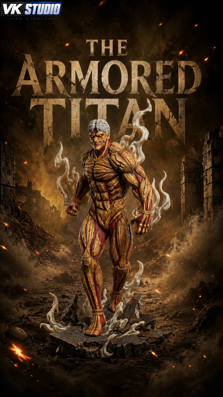 【Pre-sale】The Armored Titan-Attack on Titan-VK Studio
