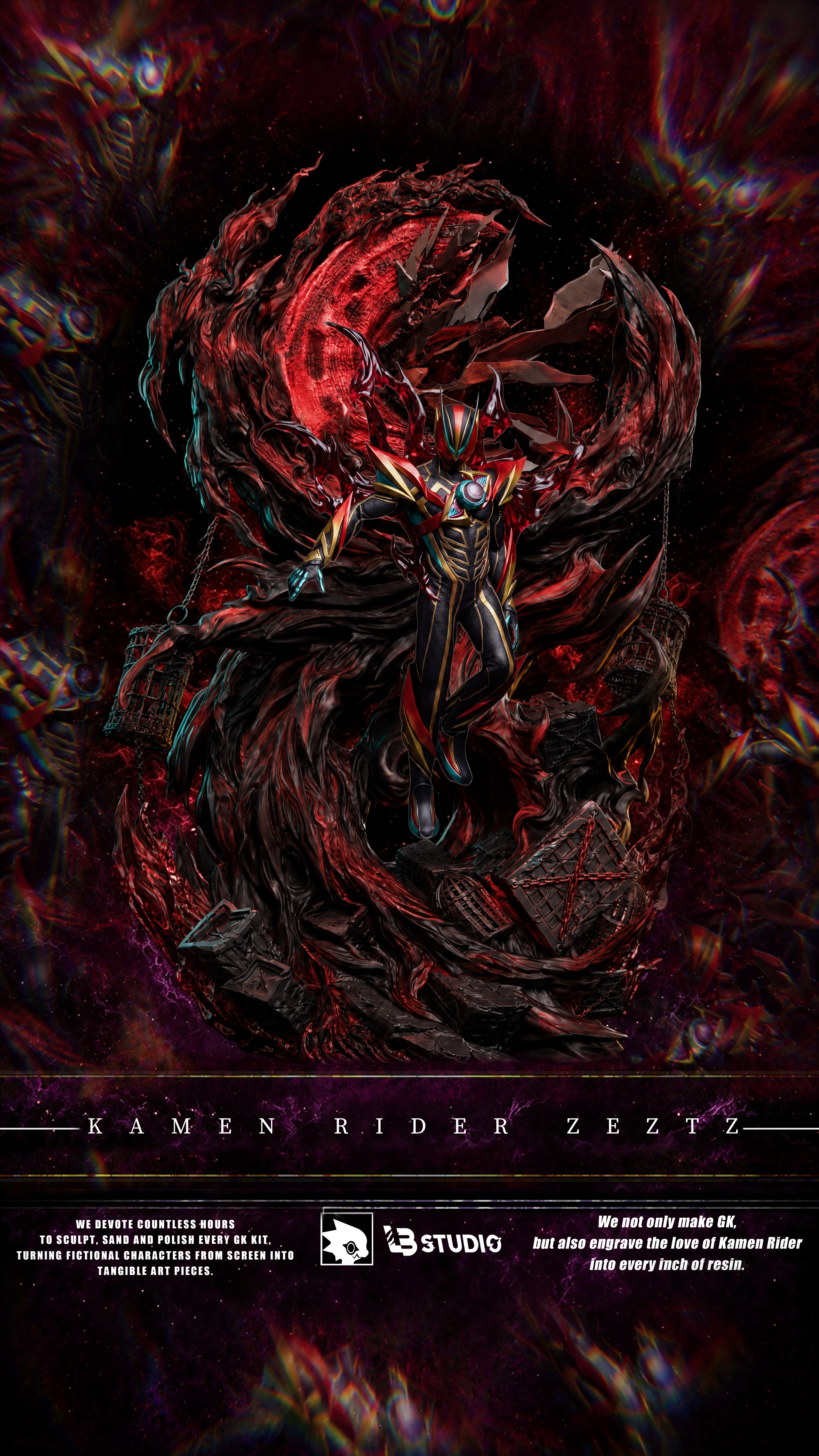 【Pre-sale】002 Kamen Rider Zeztz-Masked Rider-LB Studio