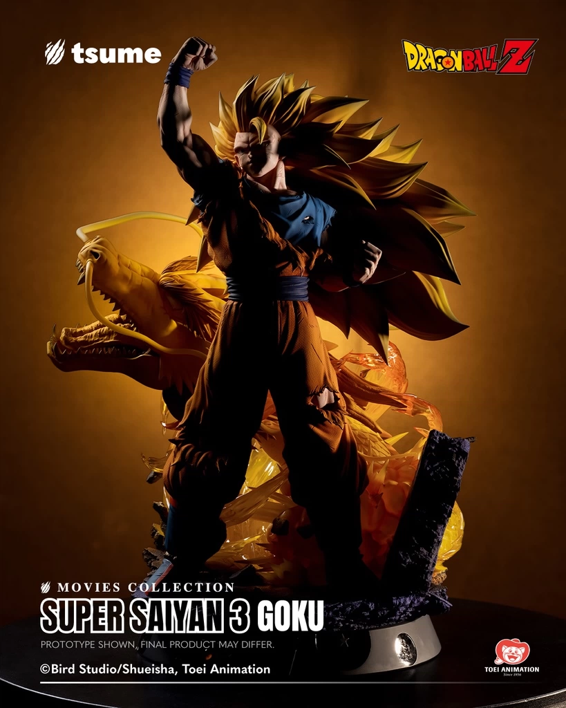 【Pre-sale】1/4 Scale Super Saiya 3 Goku-Dragon Ball-Tsume Studio