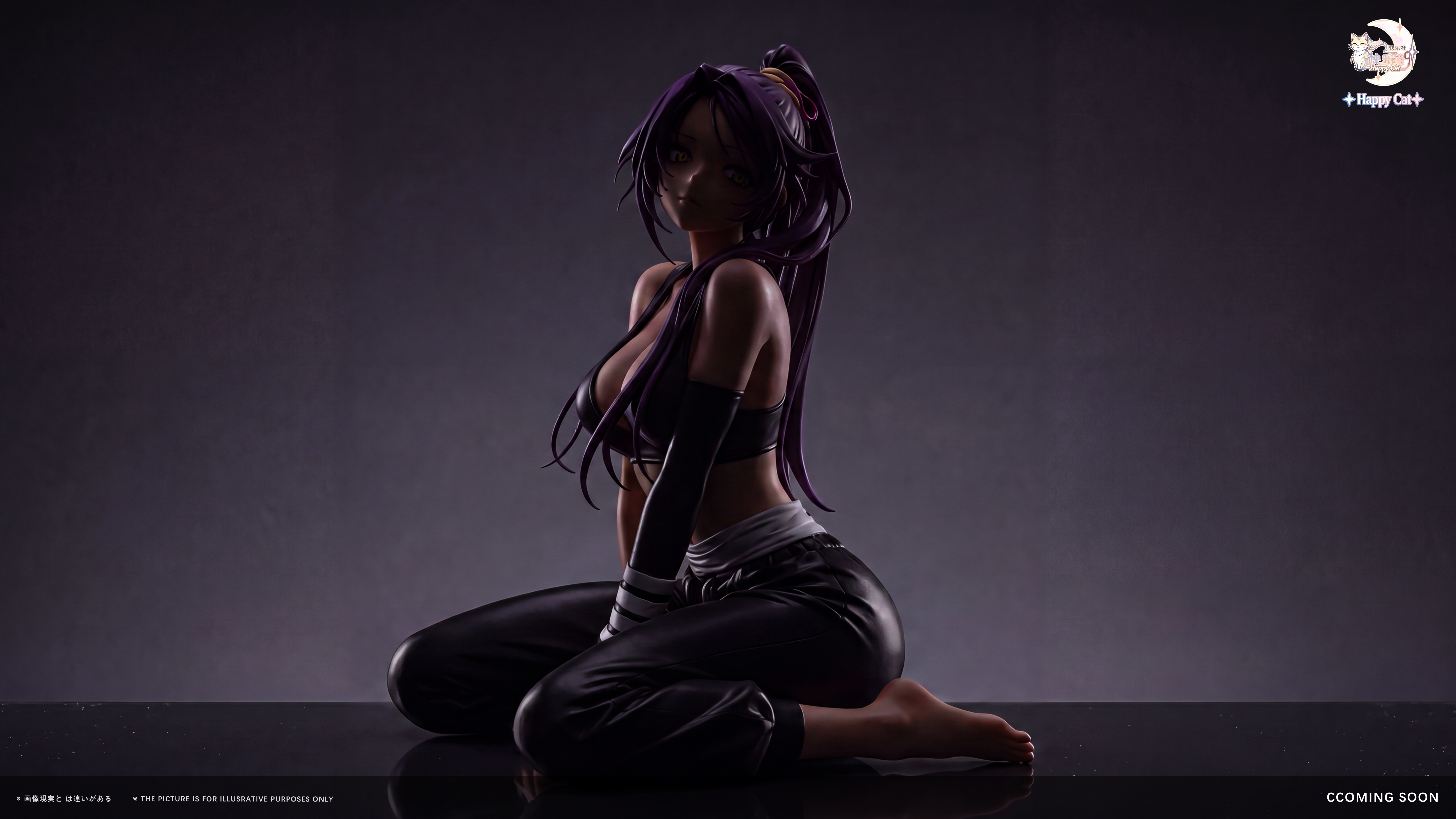 【Pre-sale】1/4 Scale Shihouin Yoruichi-Bleach-Happy Cat Studio
