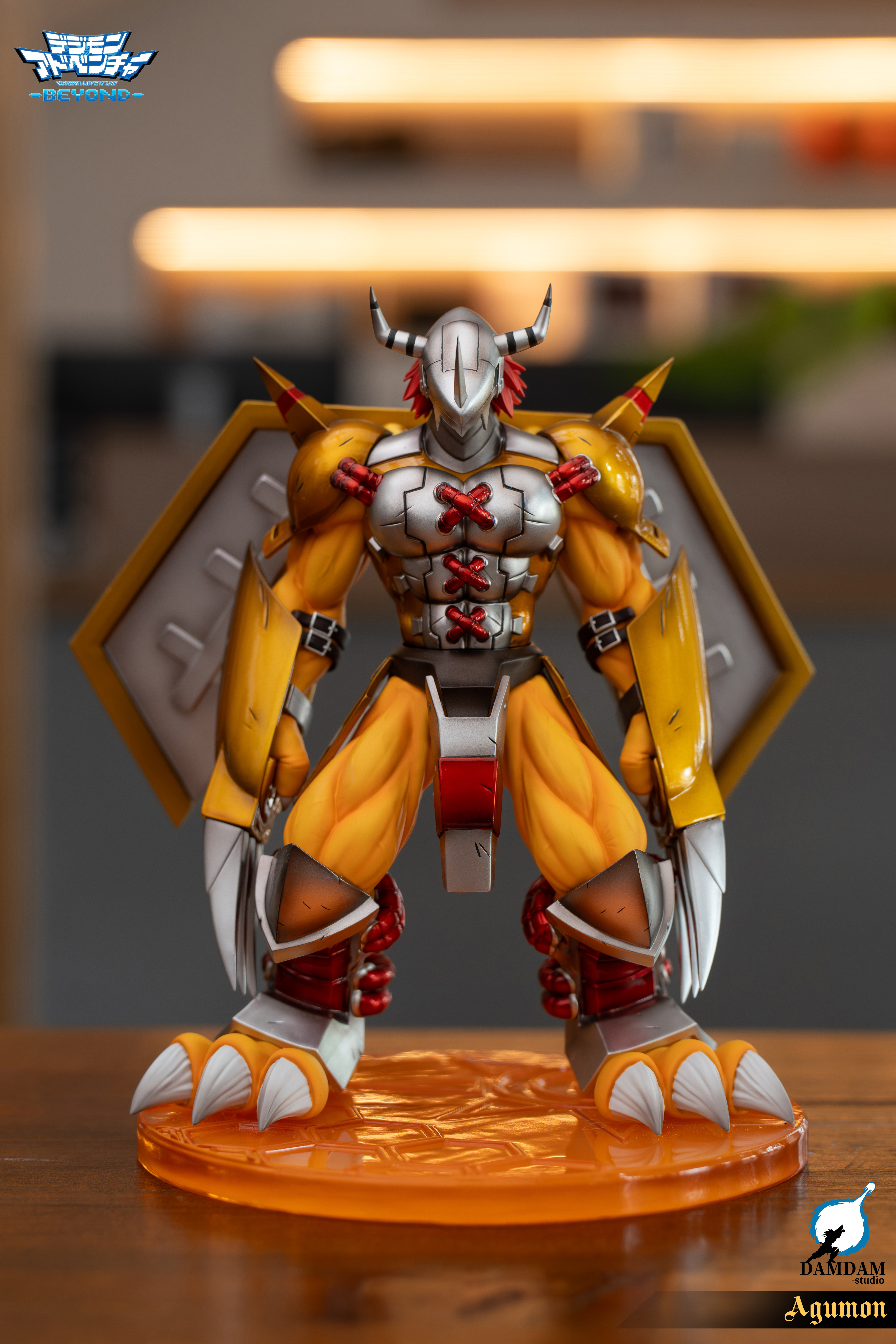 【Pre-sale】War Greymon and Agumon-Digimon Adventure-DAMDAM Studio