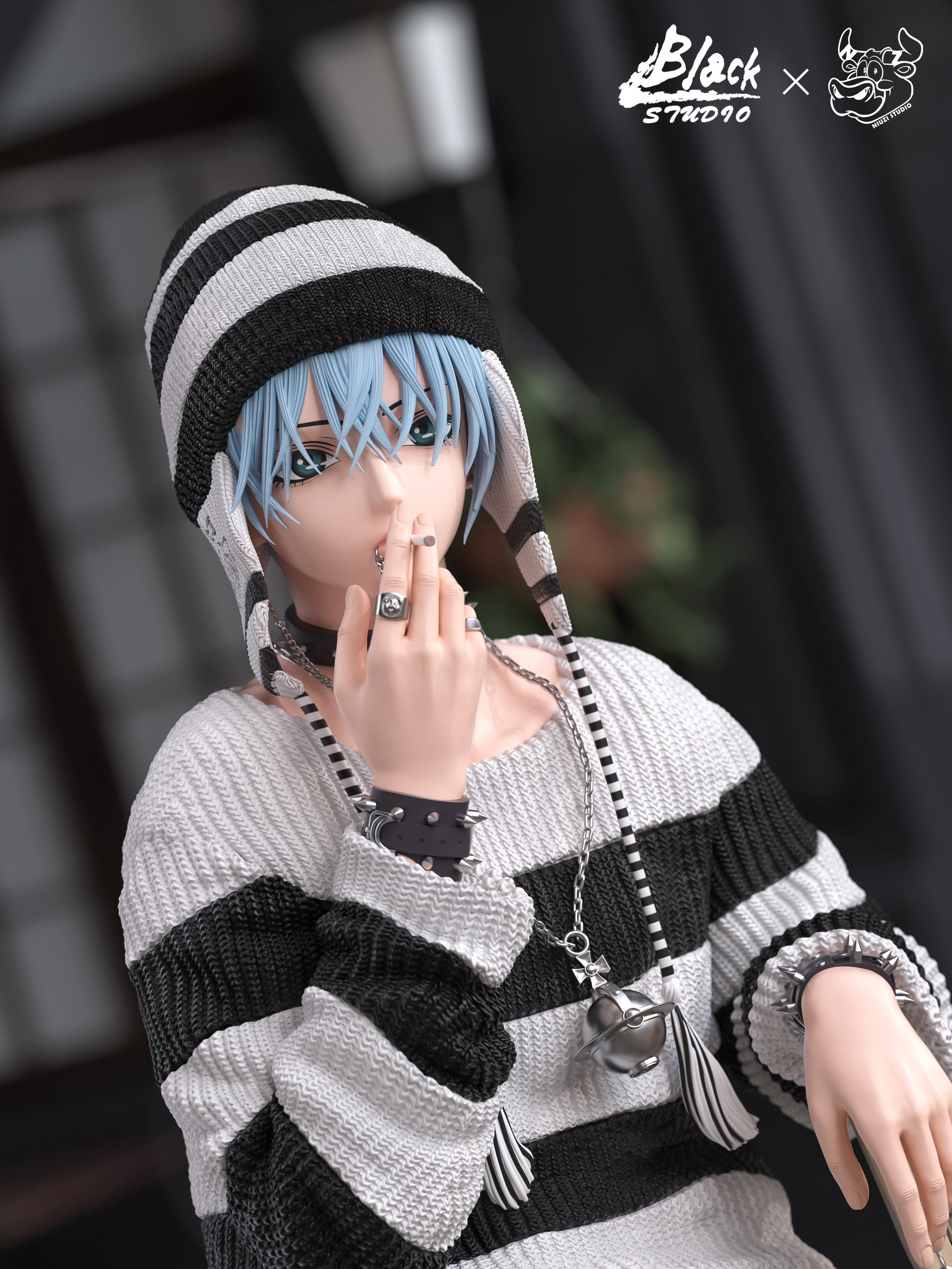 【Pre-sale】1/6 Scale Okazaki Shinichi 3.0-Nana-BLACK and NIUZI Studio