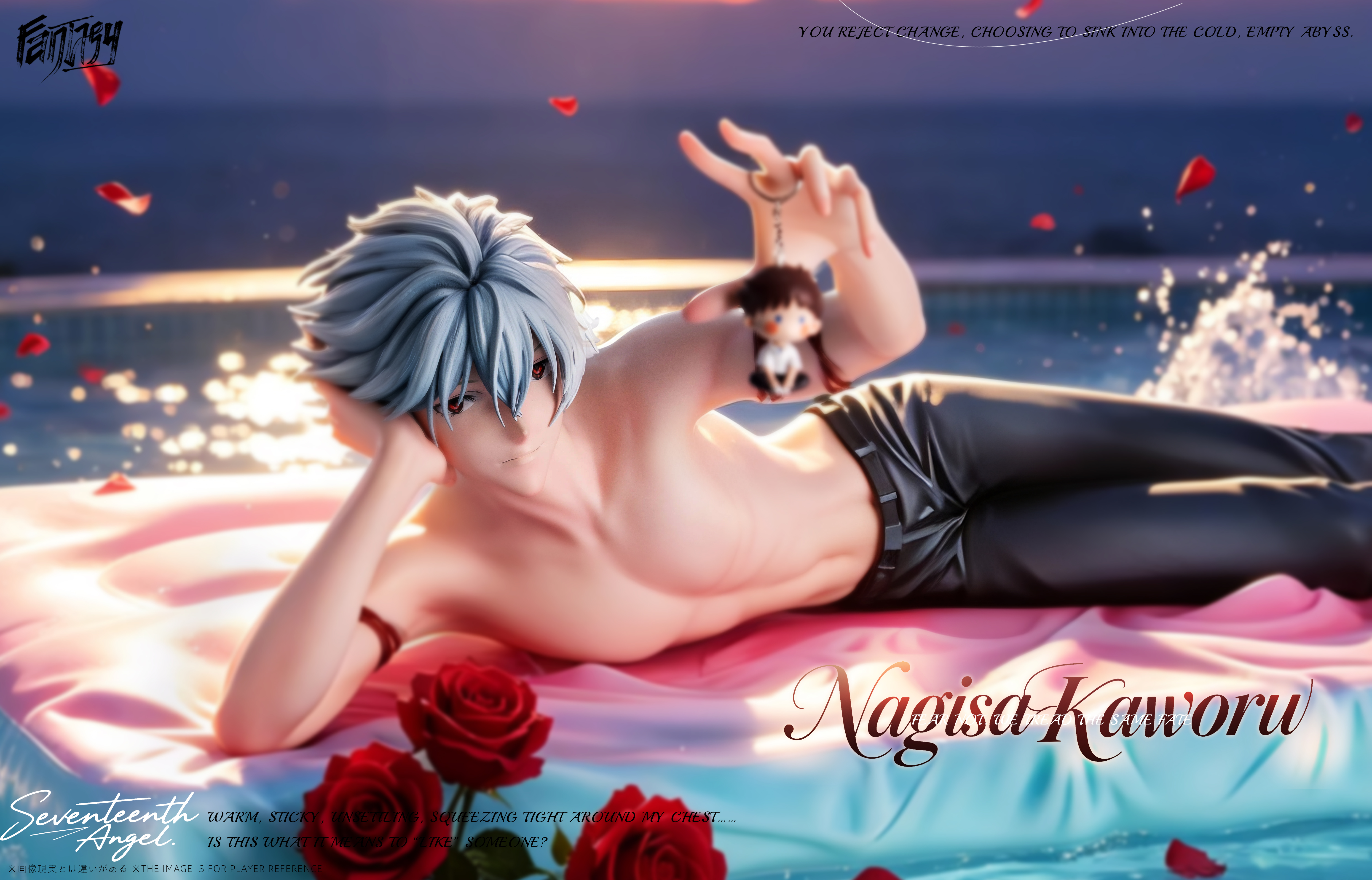 【Pre-sale】1/6 and 1/4 Scale Nagisa Kaworu-EVA-FANTASY Studio