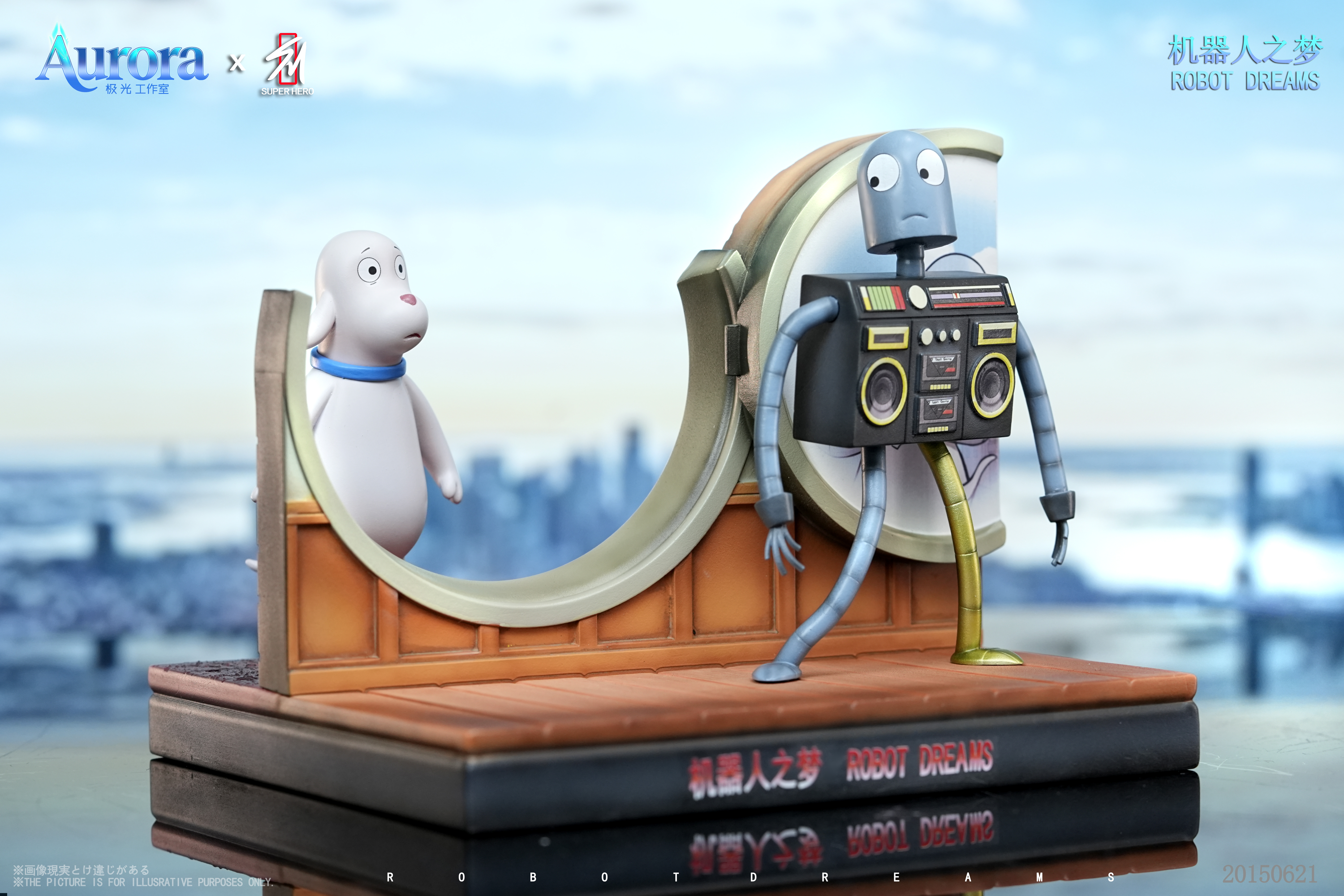 【Pre-sale】Robot and Dog-Robot Dreams-Aurora x SUPER HERO Studio