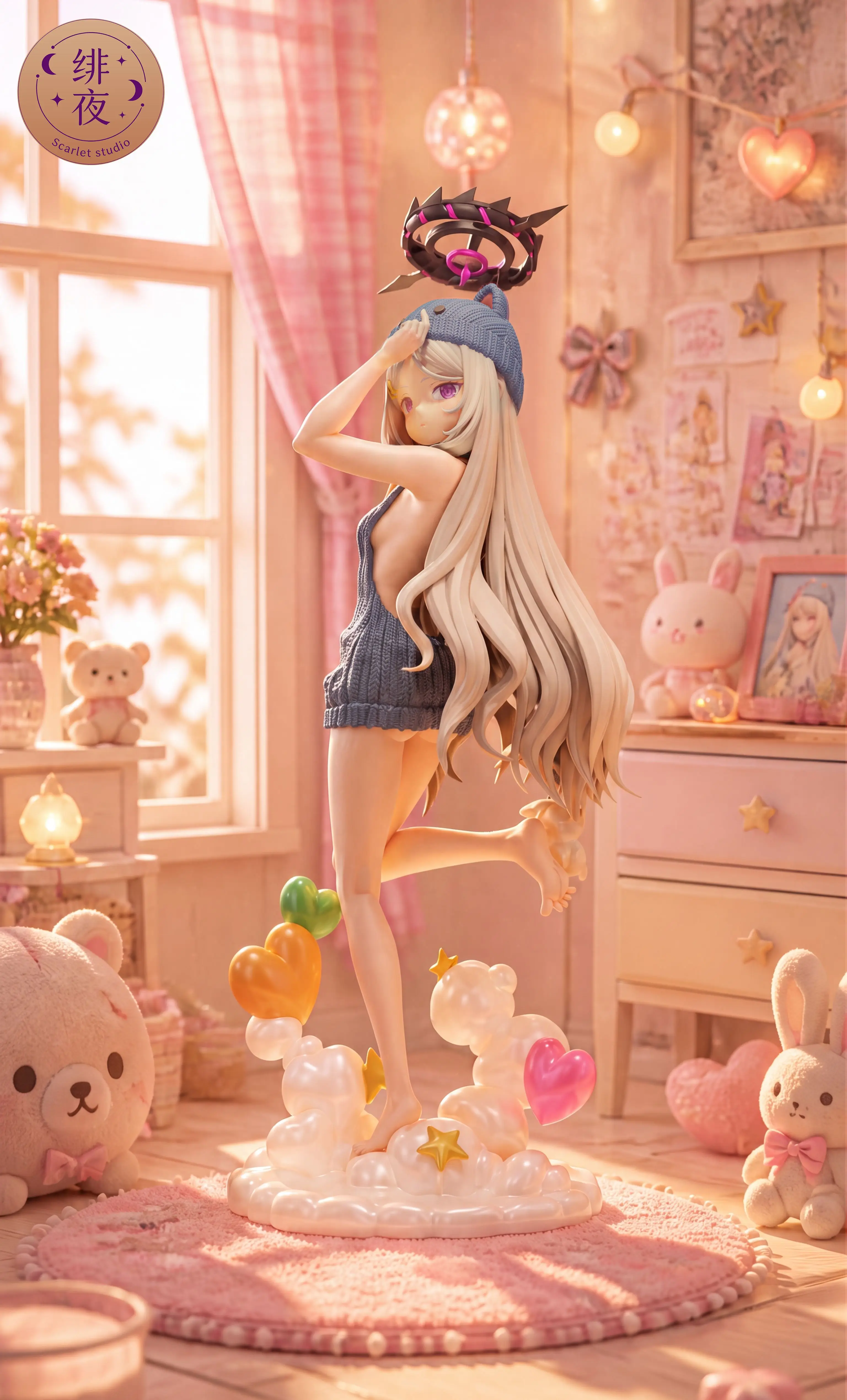 【Pre-sale】1/6 Scale Sweater Sorasaki Hina-Blue Archive-Scarlet Studio