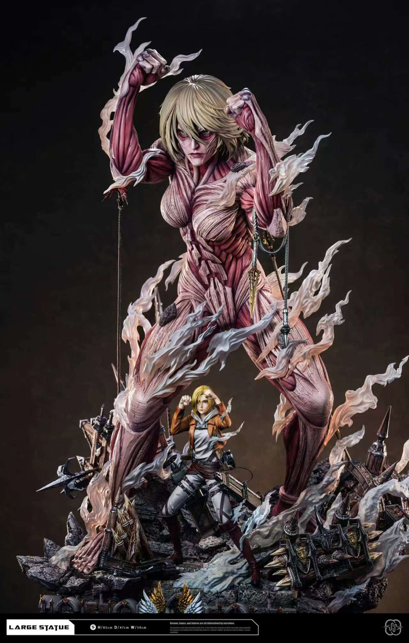 【Pre-sale】1/6 Scale Annie Leonhart and Female Titan-Attack on Titan-Hertz Studio