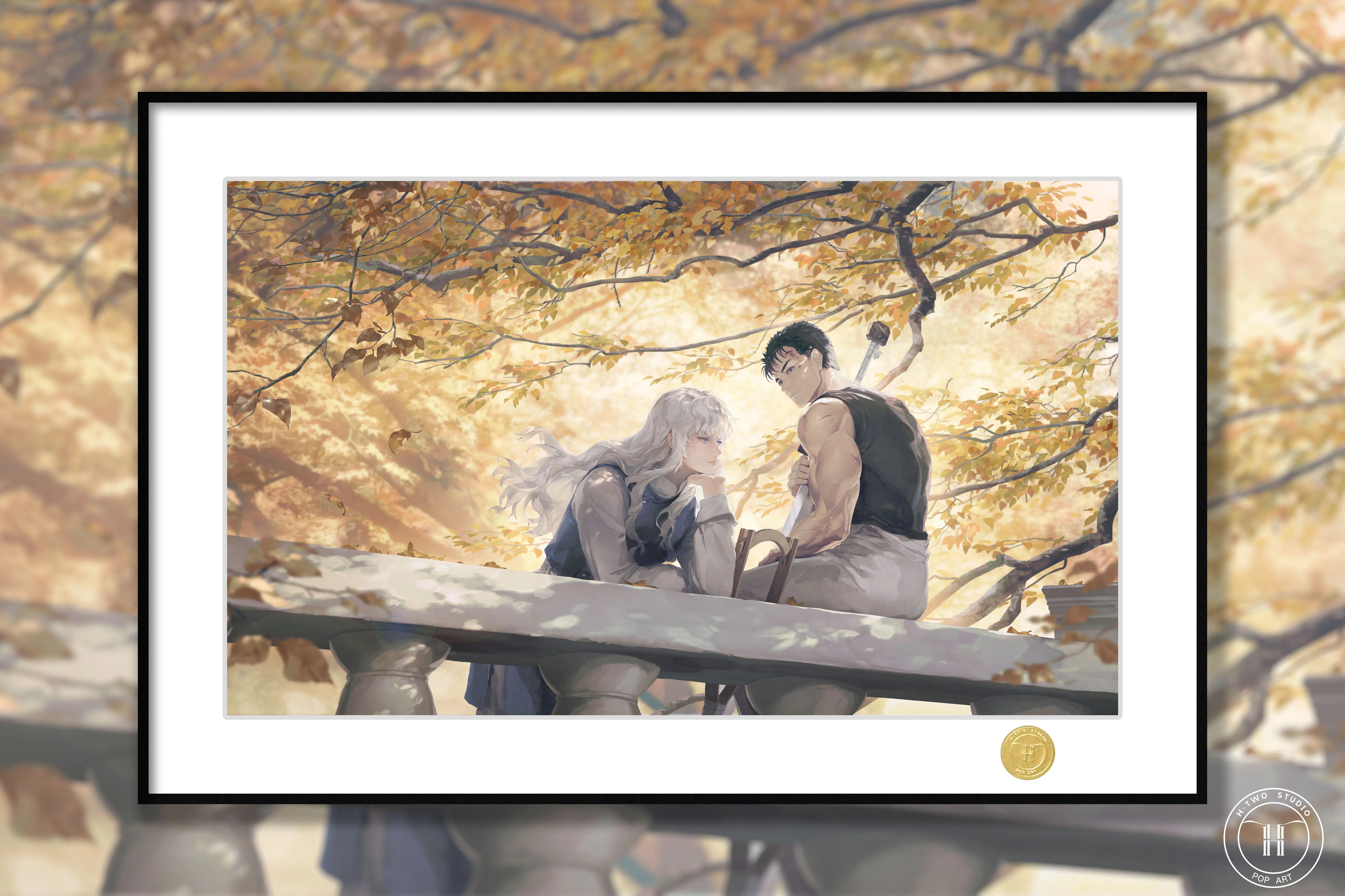 【Pre-sale】Decorative Painting of Guts and Griffith-Berserk-H2 Studio