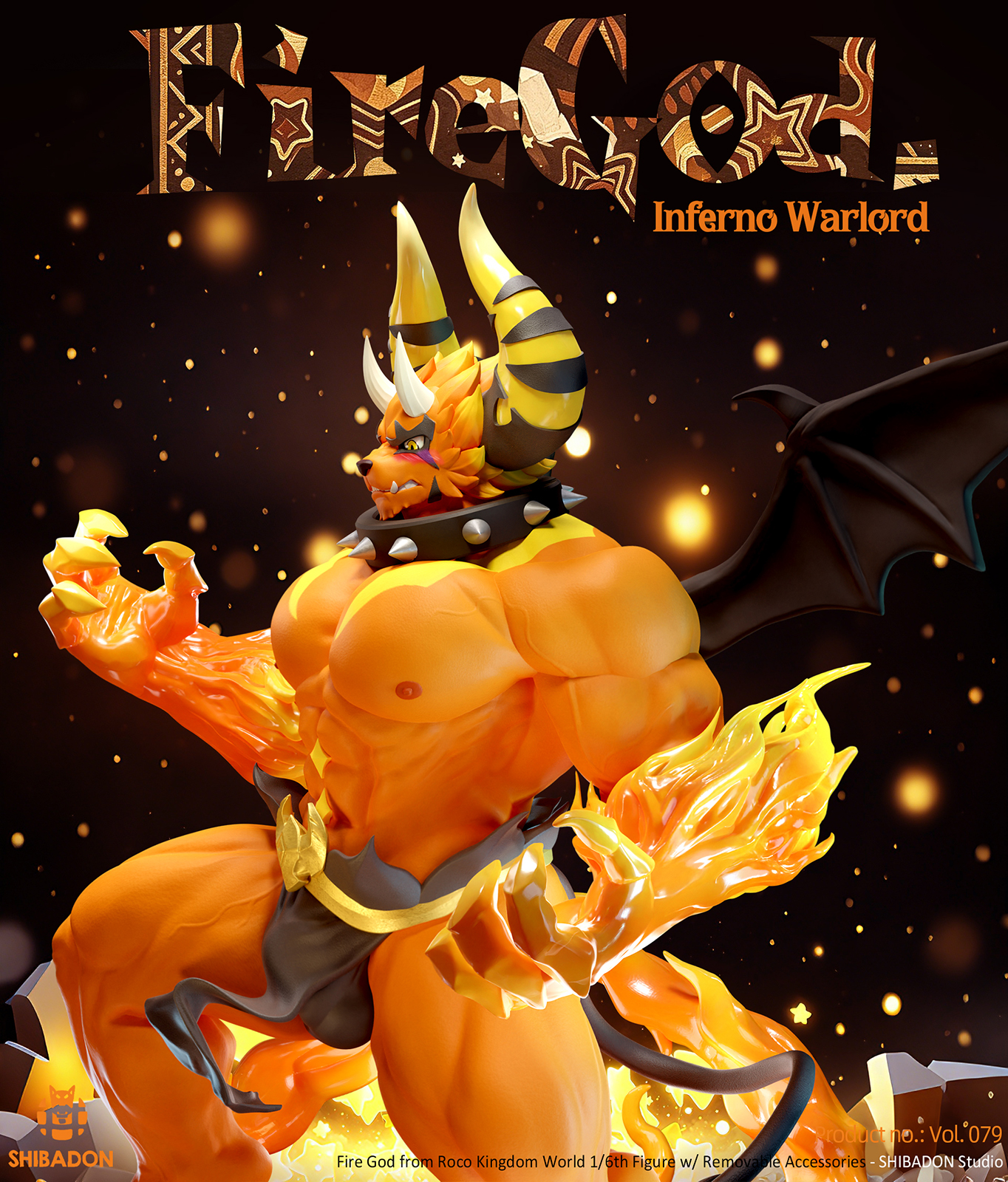 【Pre-sale】1/6 Scale Vulcan-Roco Kingdom-Shibadon Studio