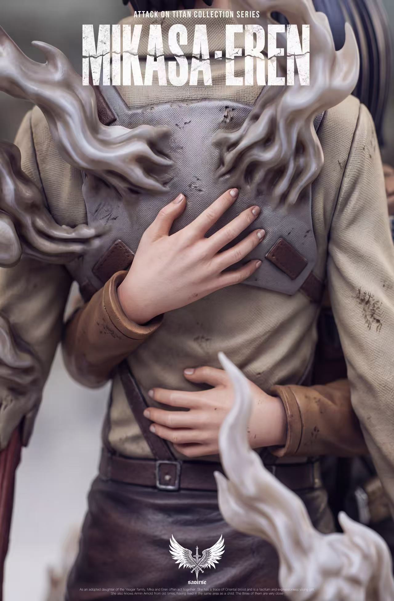 【Pre-sale】1/6 Scale Mikasa and Eren-Attack on Titan-Saoirse Studio