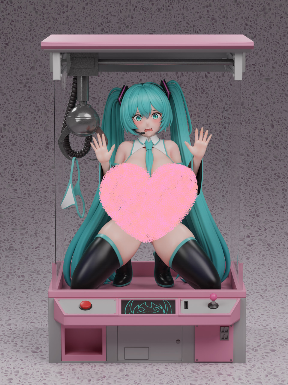 【Pre-sale】1/6 Scale Hatsune Miku Claw Machine-Vocaloid-Murloc Studio