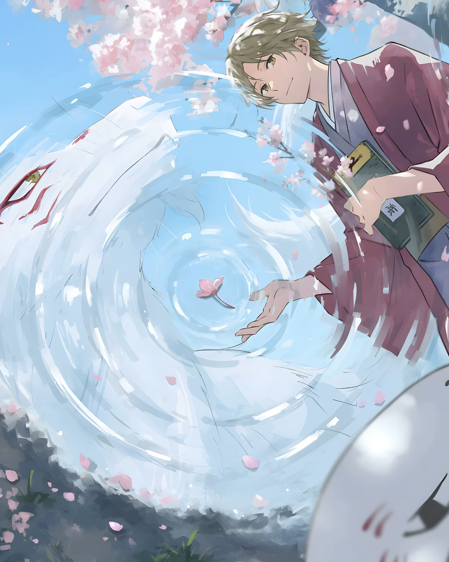 【Pre-sale】Decorative Painting of ‌Natsume Takashi‌ and Madara-Natsume's Book of Friends‌-H2 Studio