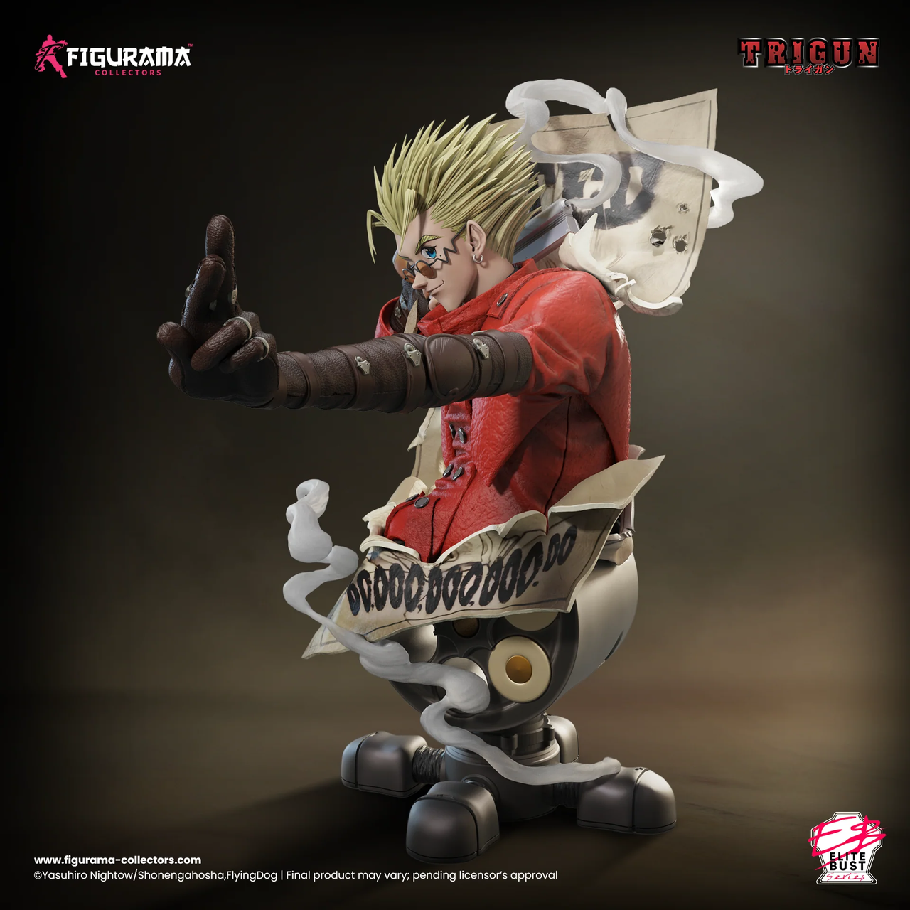 【Pre-sale】1/4 Scale Bust of Trigun-Figurama Studio