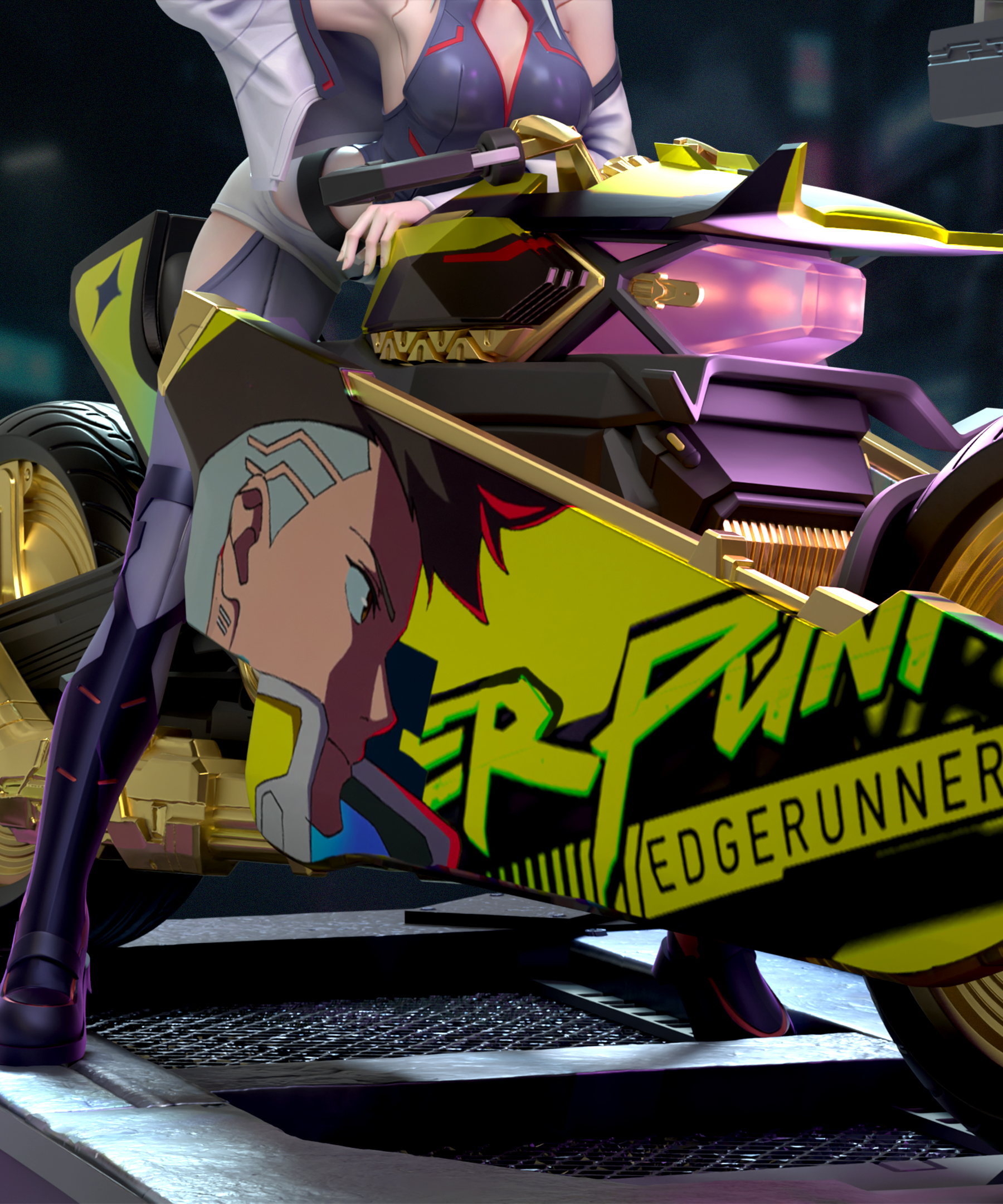 【Pre-sale】1/6 Scale Lucy-CYBERPUNK EDGERUNNERS-QBYGZ Studio