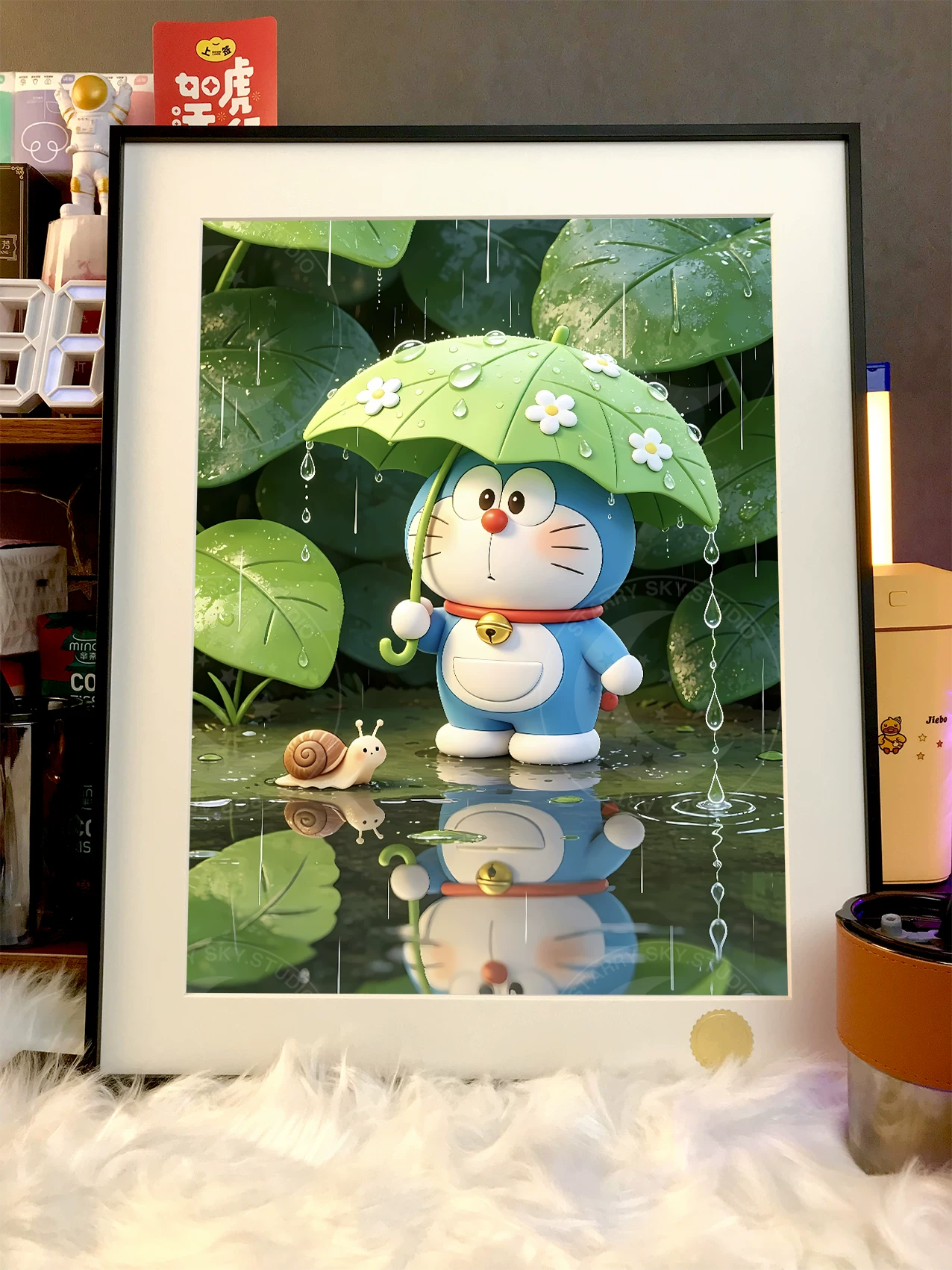 【Pre-sale】Decorative Painting of Snail Doraemon-XingKong Studio