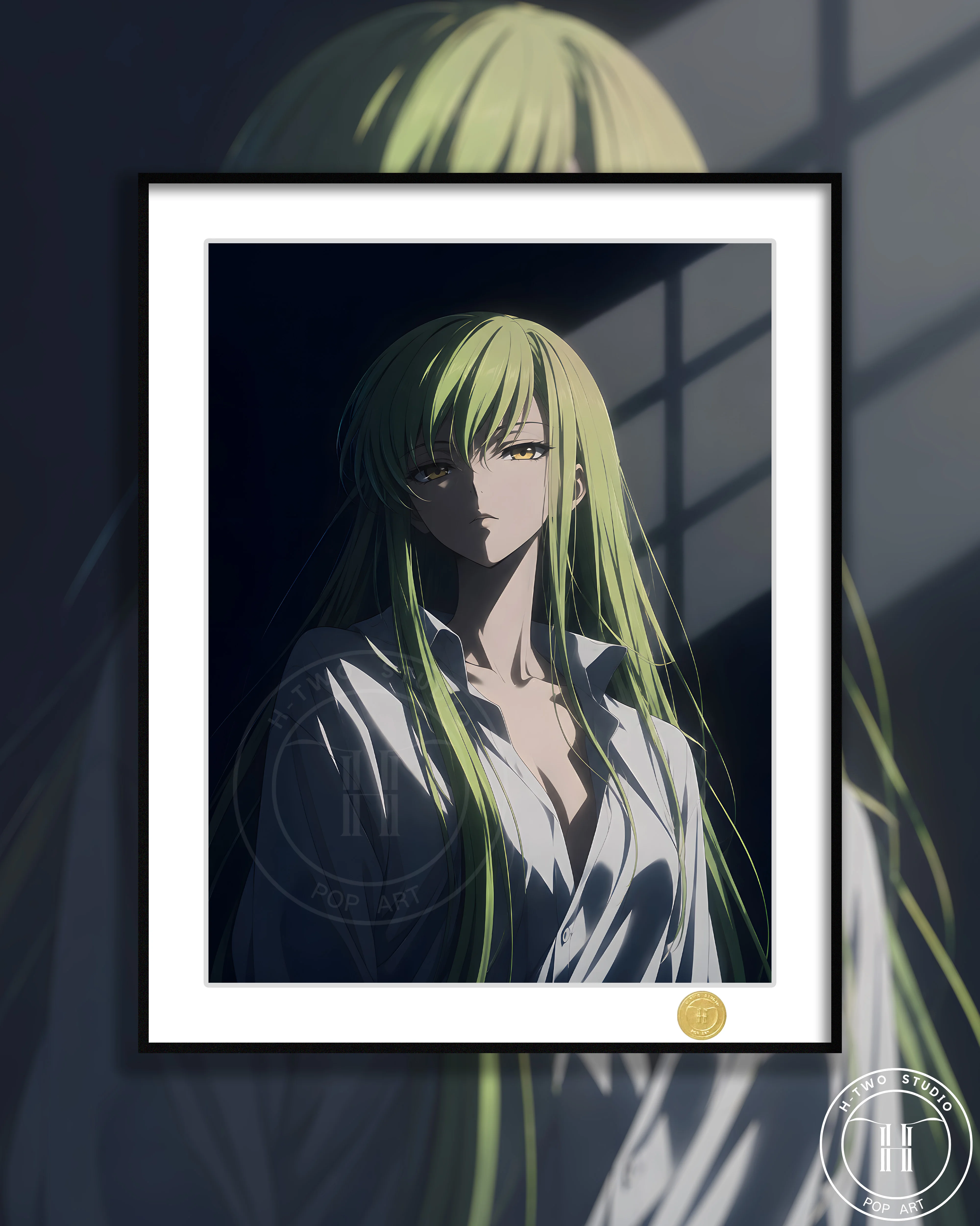 【Pre-sale】Decorative Painting of Shirt C.C.-CODE GEASS Lelouch of the Rebellion-H2 Studio