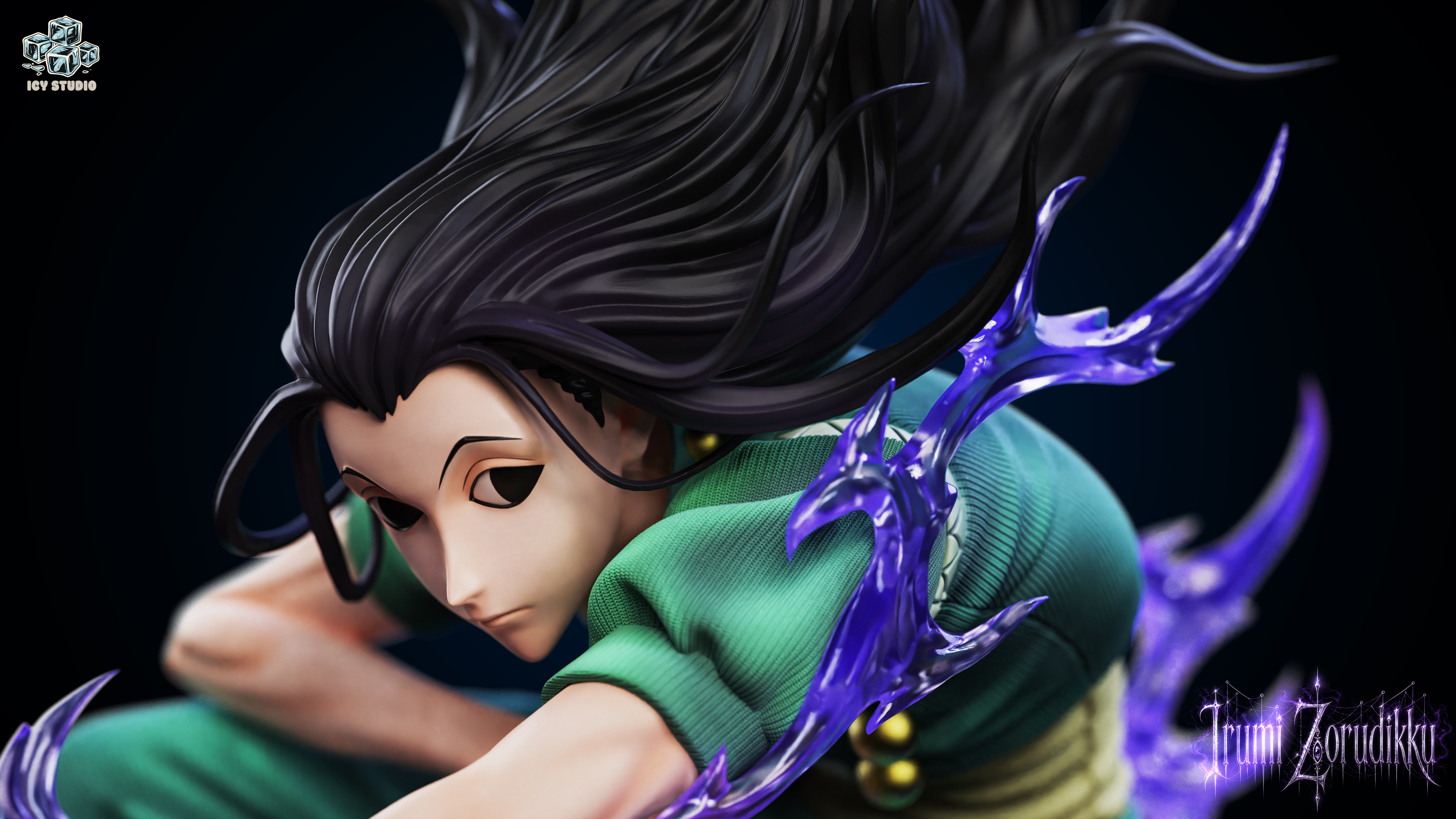 【Pre-sale】1/6 Scale Illumi Zoldyck and Hyskoa-Hunter X Hunter-Icy Studio