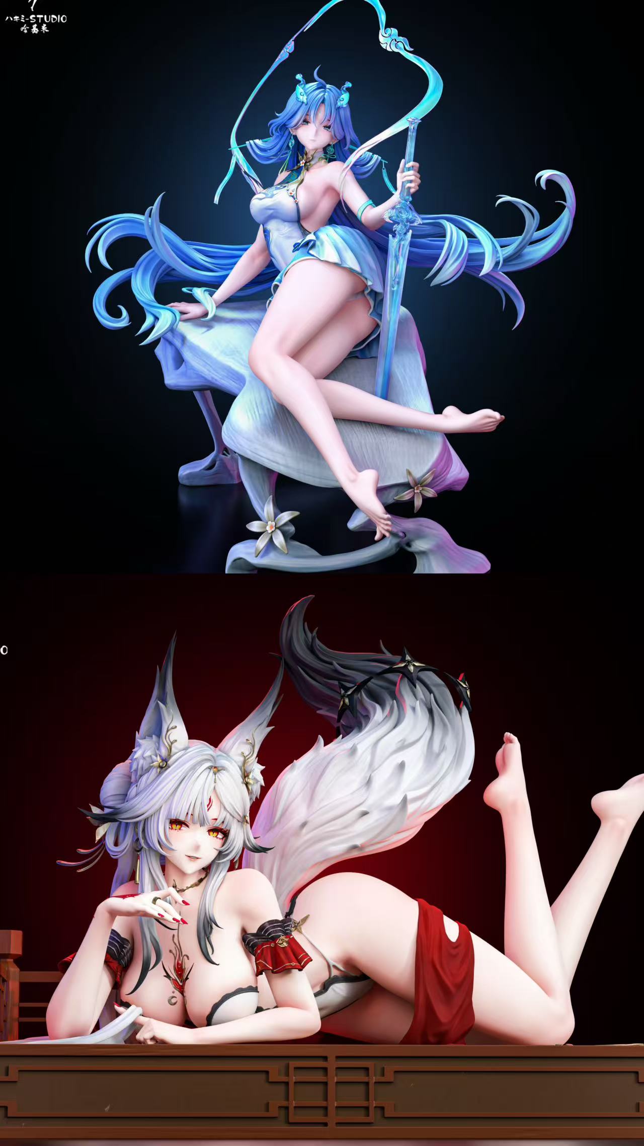 【Pre-sale】1/6 Scale QingXiao and H Sin-Wuthering Waves-HaJiMi Studio