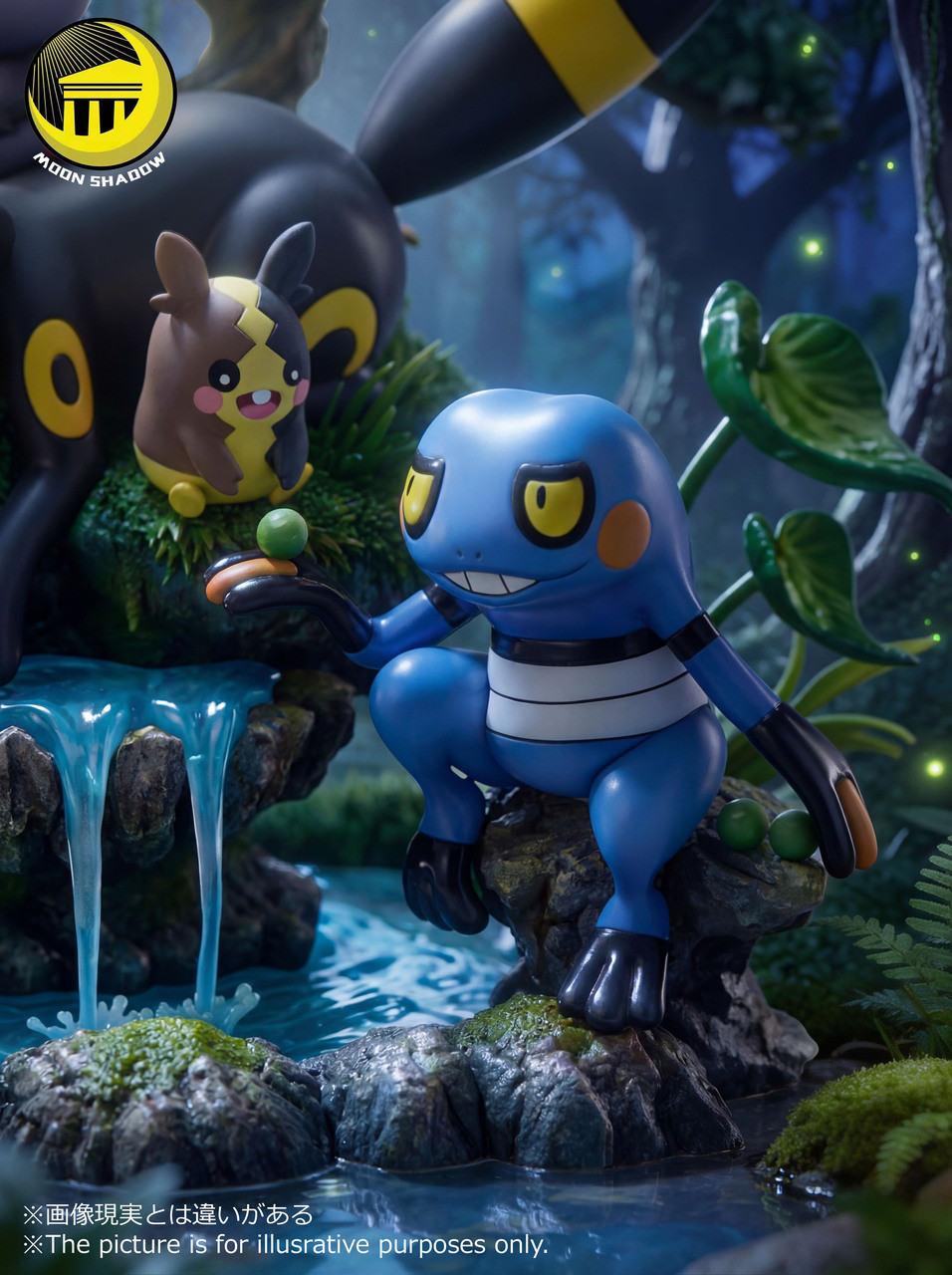 【Pre-sale】Umbreon Natural Scene-Pokemon-Moon Shadow Studio