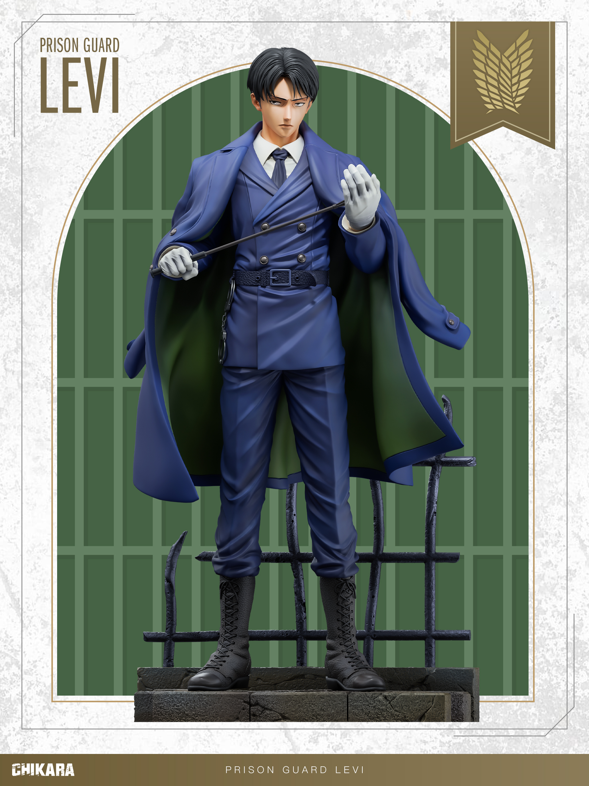 【Pre-sale】1/6 Scale Warden Levi-Attack on Titan-CHIKARA Studio