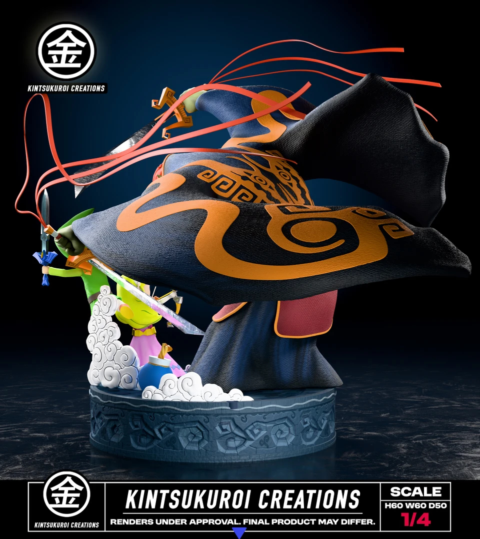 【Pre-sale】1/6 and 1/4 Scale Wind Waker Final Battle Diorama-Kistsukuroi Creations Studio
