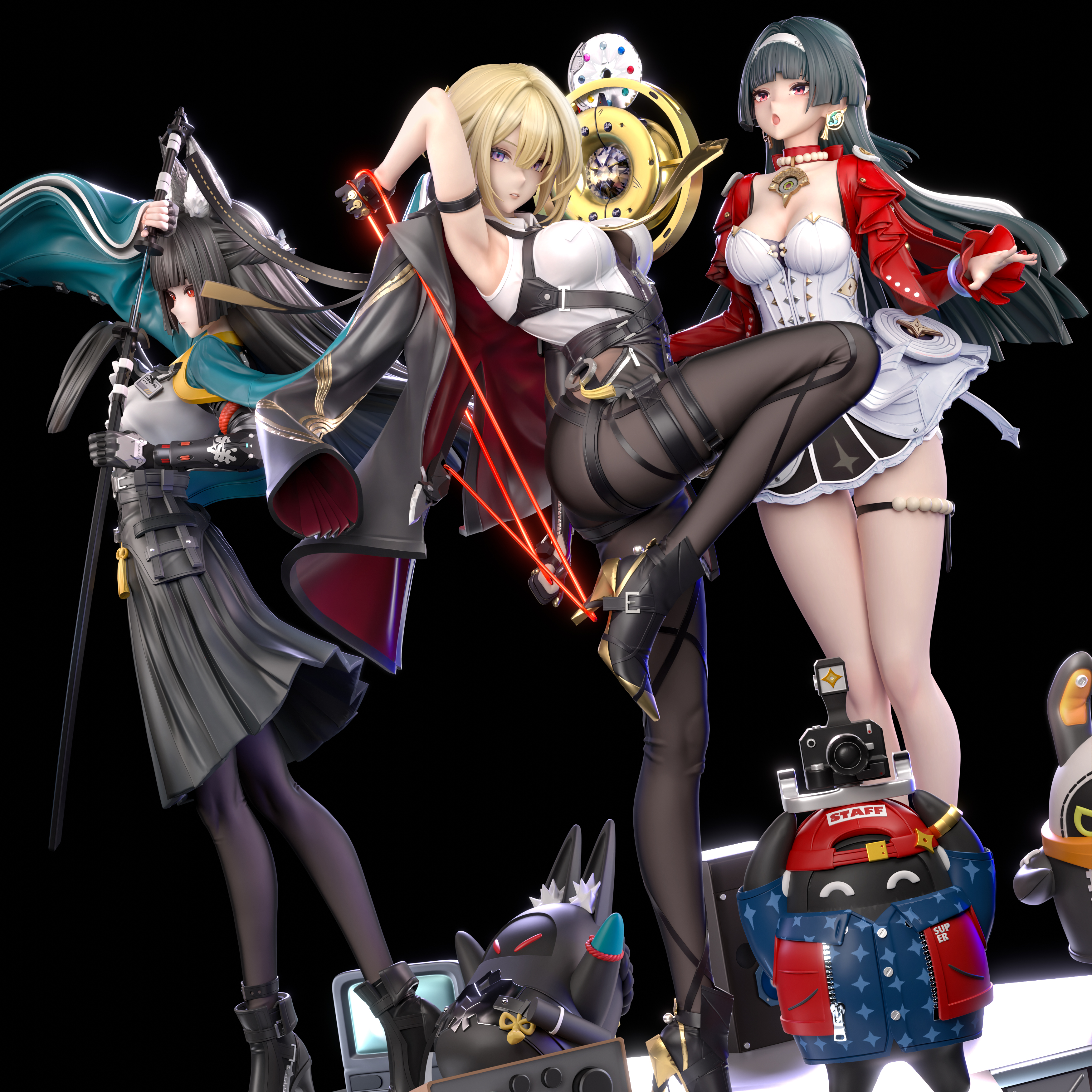 【Pre-sale】1/6 Scale Astra Yao, Hoshimi Miyabi and Evelyn Chevalier-HaJiMi Studio