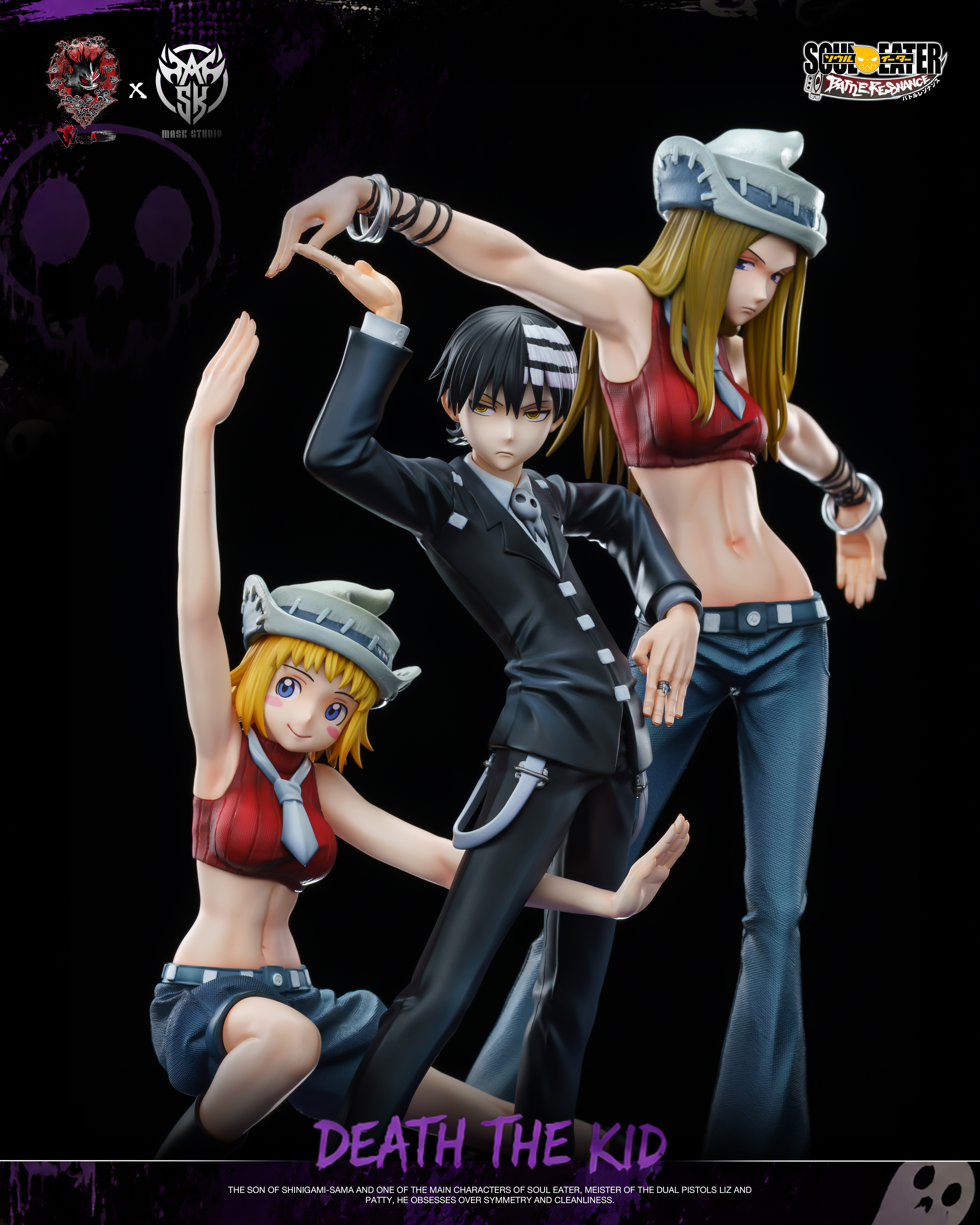 【Pre-sale】1/6 Death the Kid-Soul Eater-Weare A Design X Mask Studio